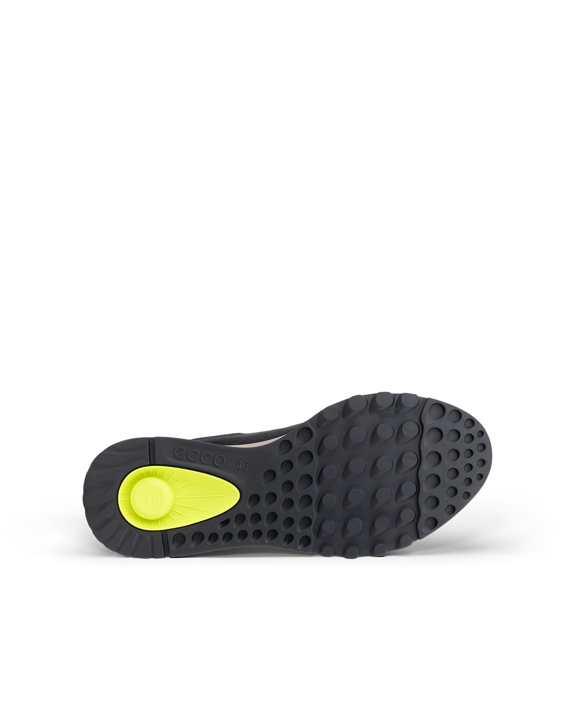 ECCO® EXOSTRIDE Herren Sneaker aus Nubukleder - Schwarz - Outside
