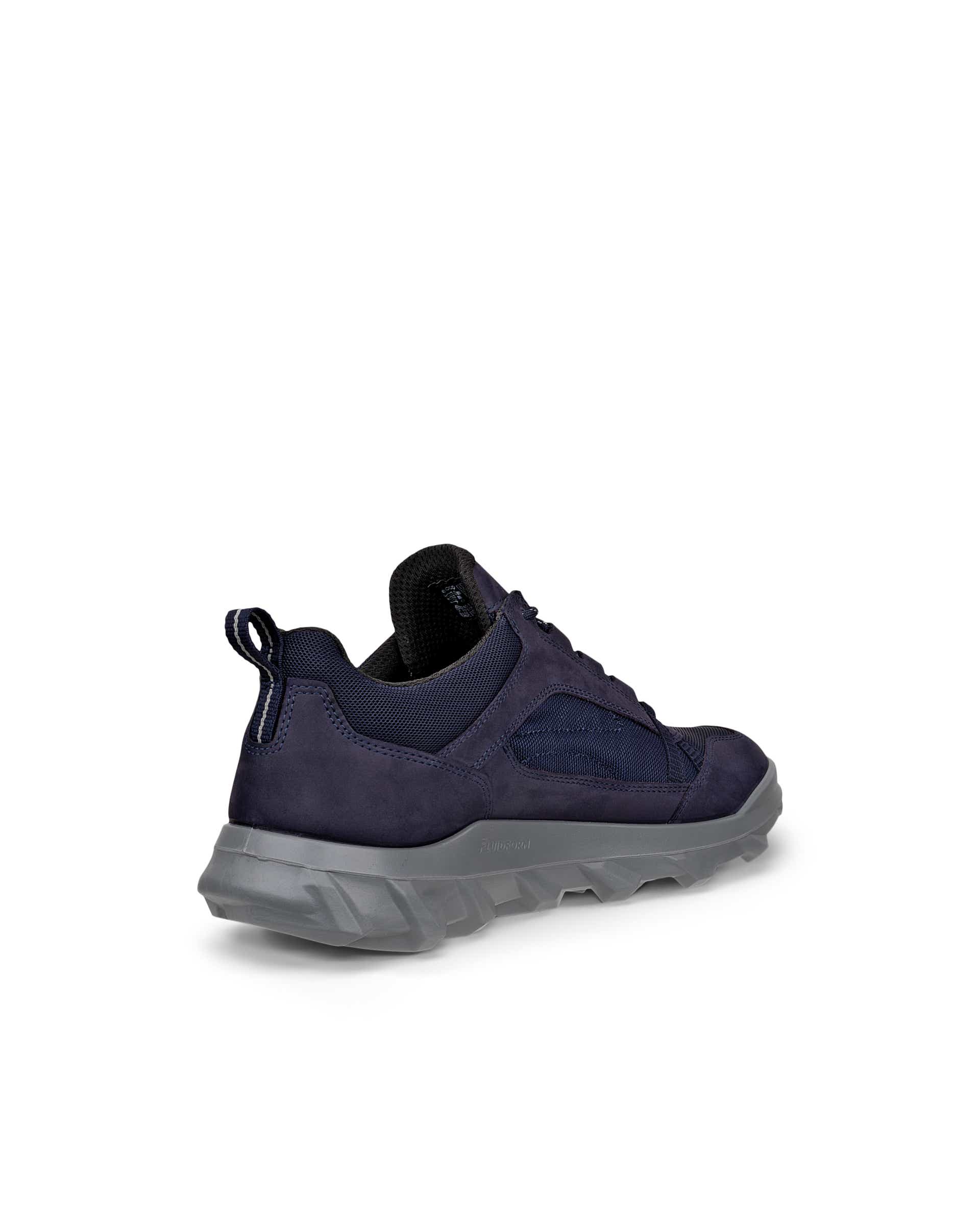 ECCO® MX Herren Outdoor-Schuhe aus Nubukleder - Blau - Back
