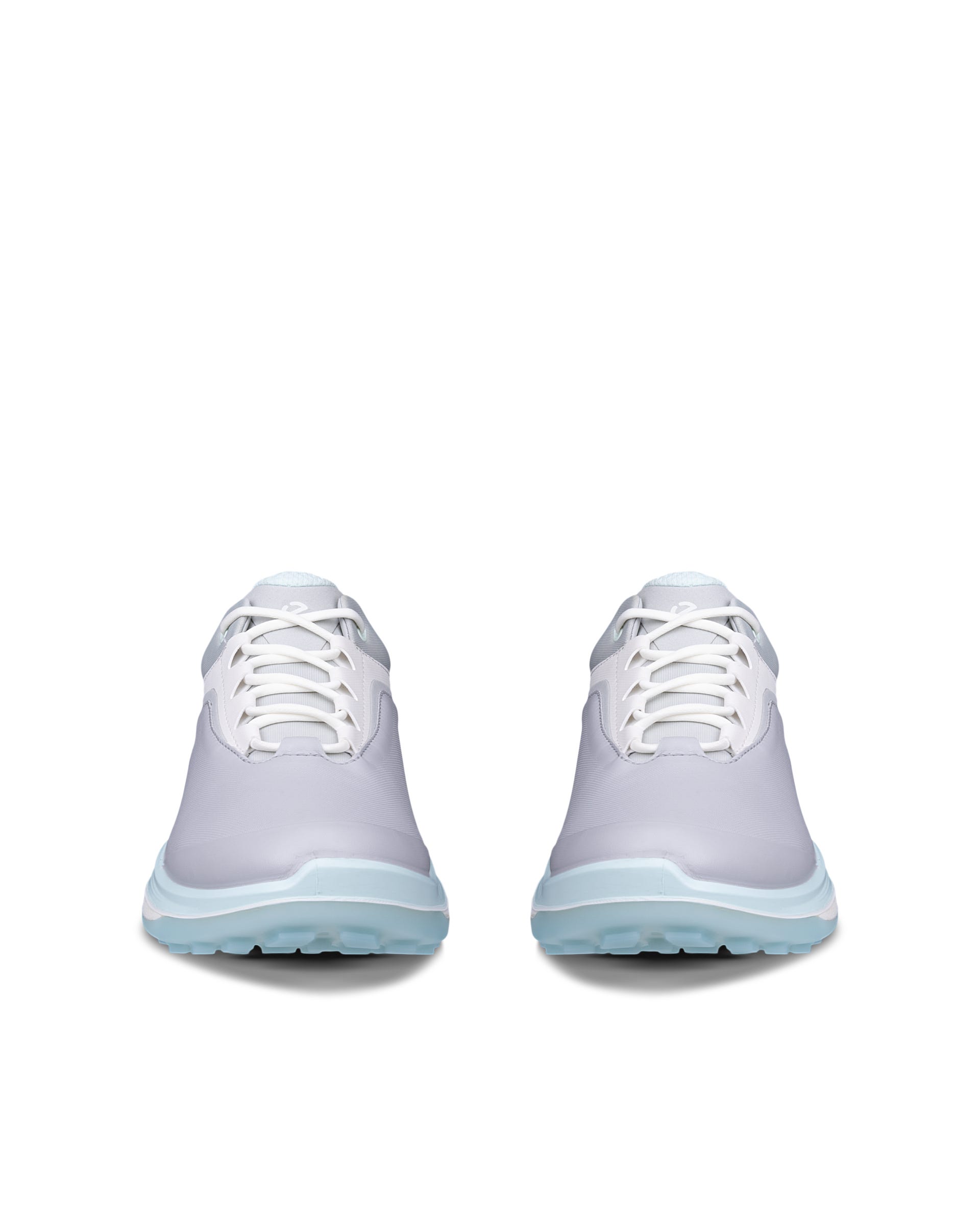 Women's ECCO® Golf LT1 Leather Waterproof Golf Shoe - Gray - Outside