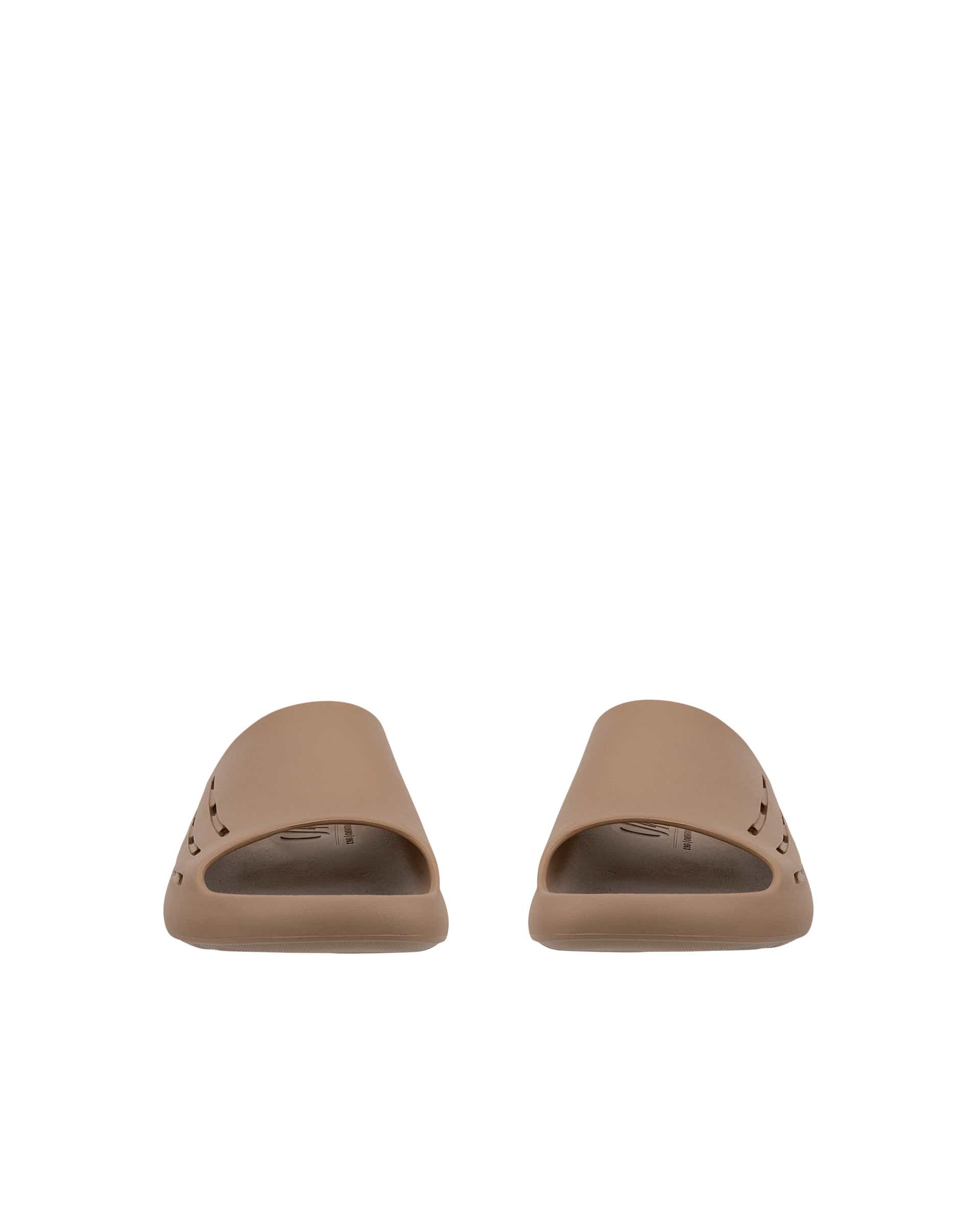 ECCO® Cozmo E Unisex slipper - Beige - Front pair