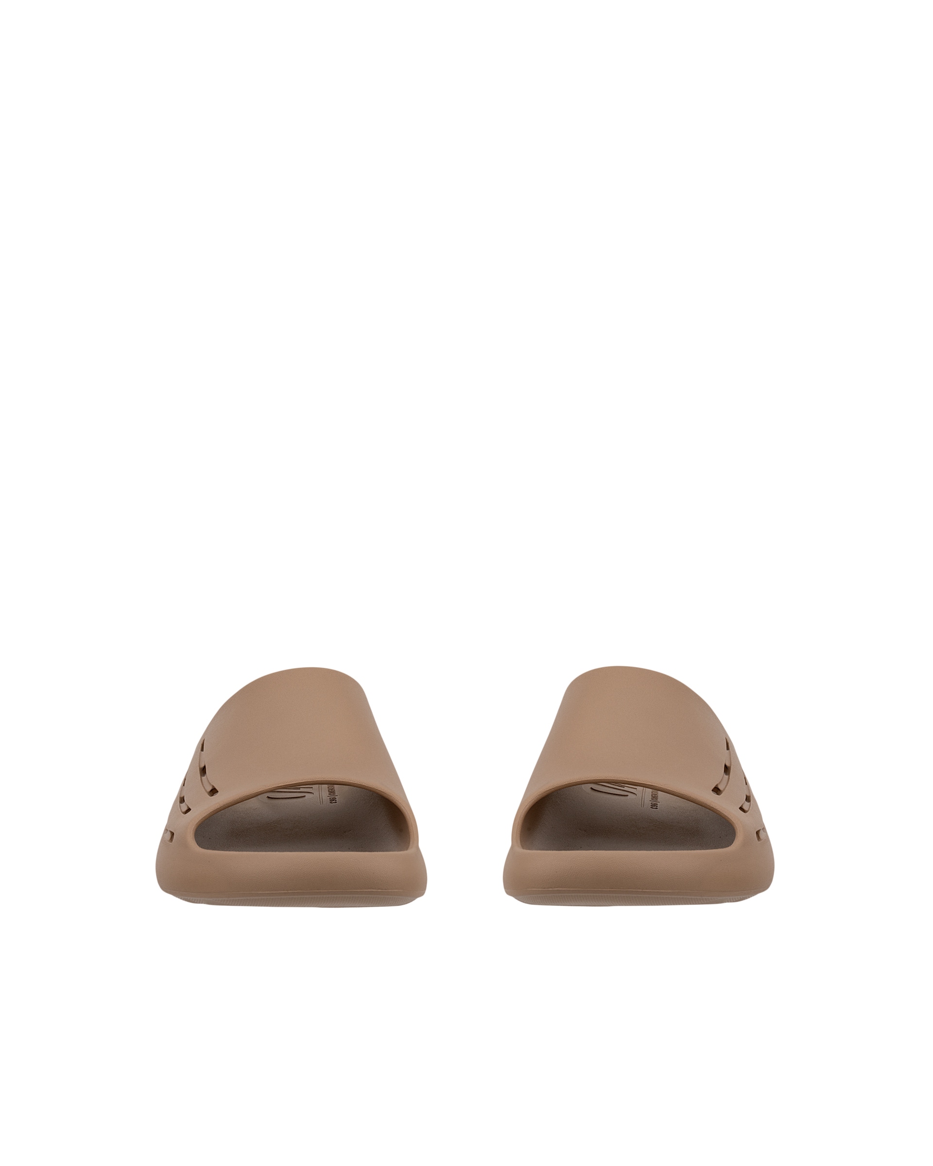 ECCO® Cozmo E Unisex slipper - Beige - Front pair