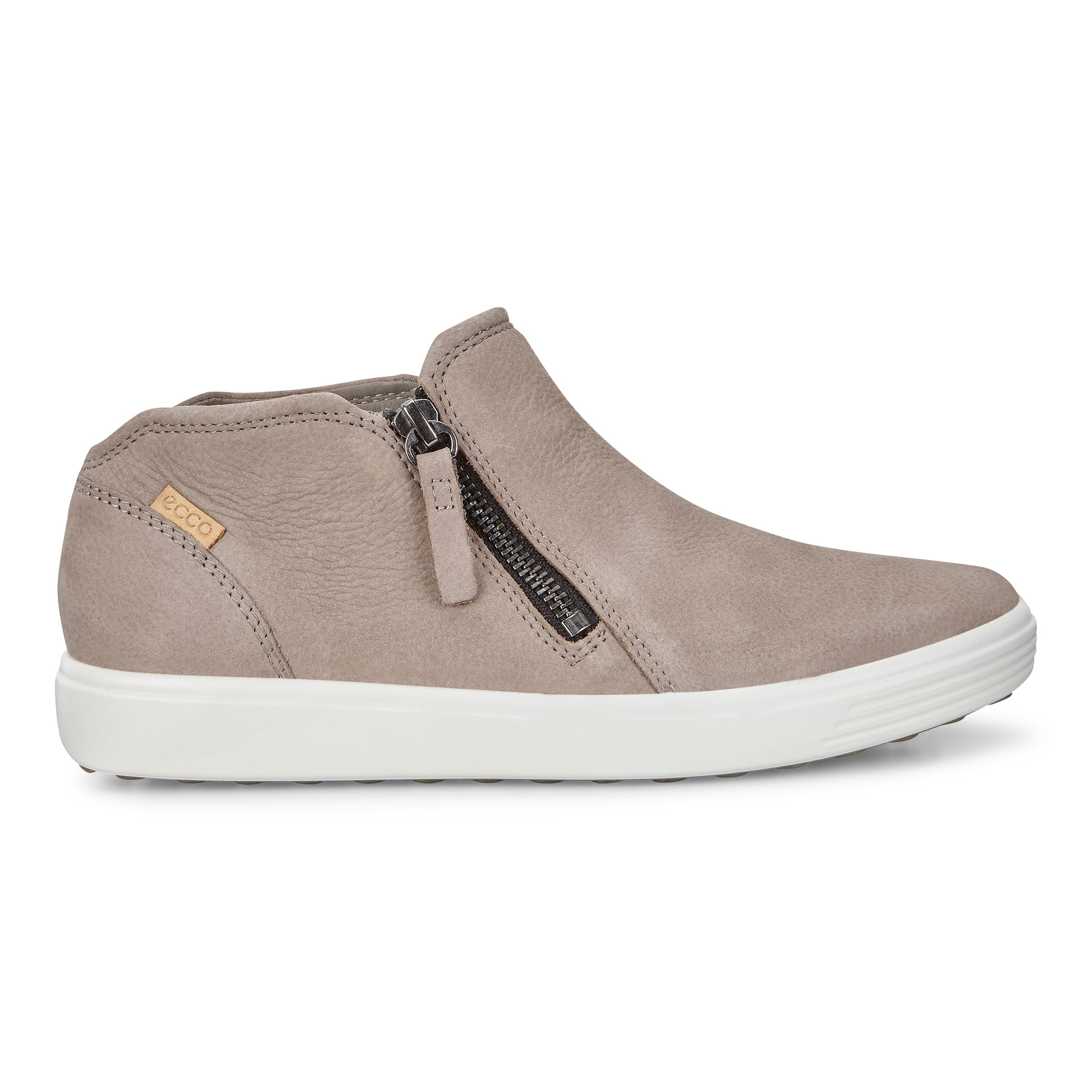 ECCO Women's Soft 7 Ankle Boots - Grey - Outside