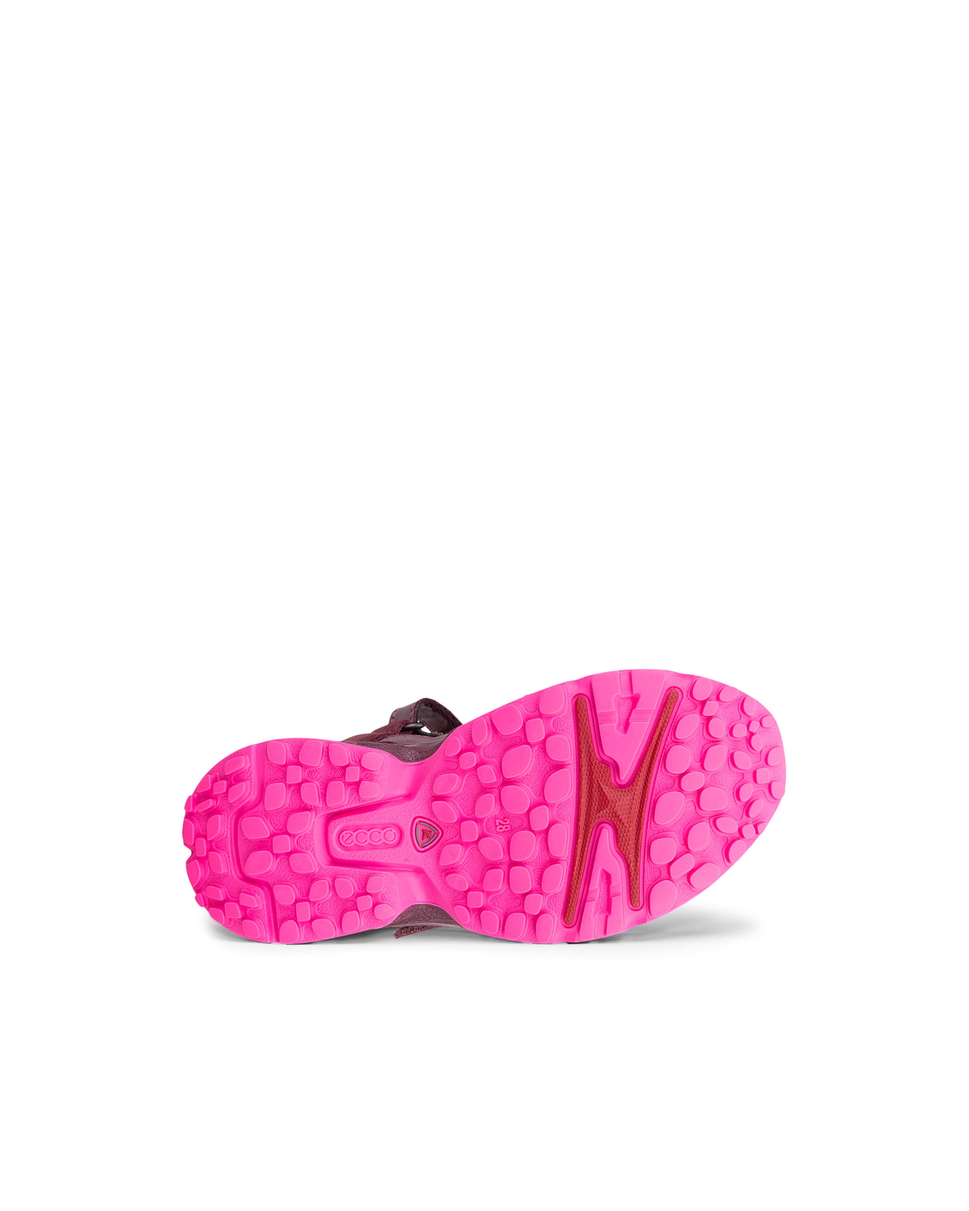ECCO® RECEPTOR XP K udendørs ankelstøvle i læder til børn - Pink - Outside