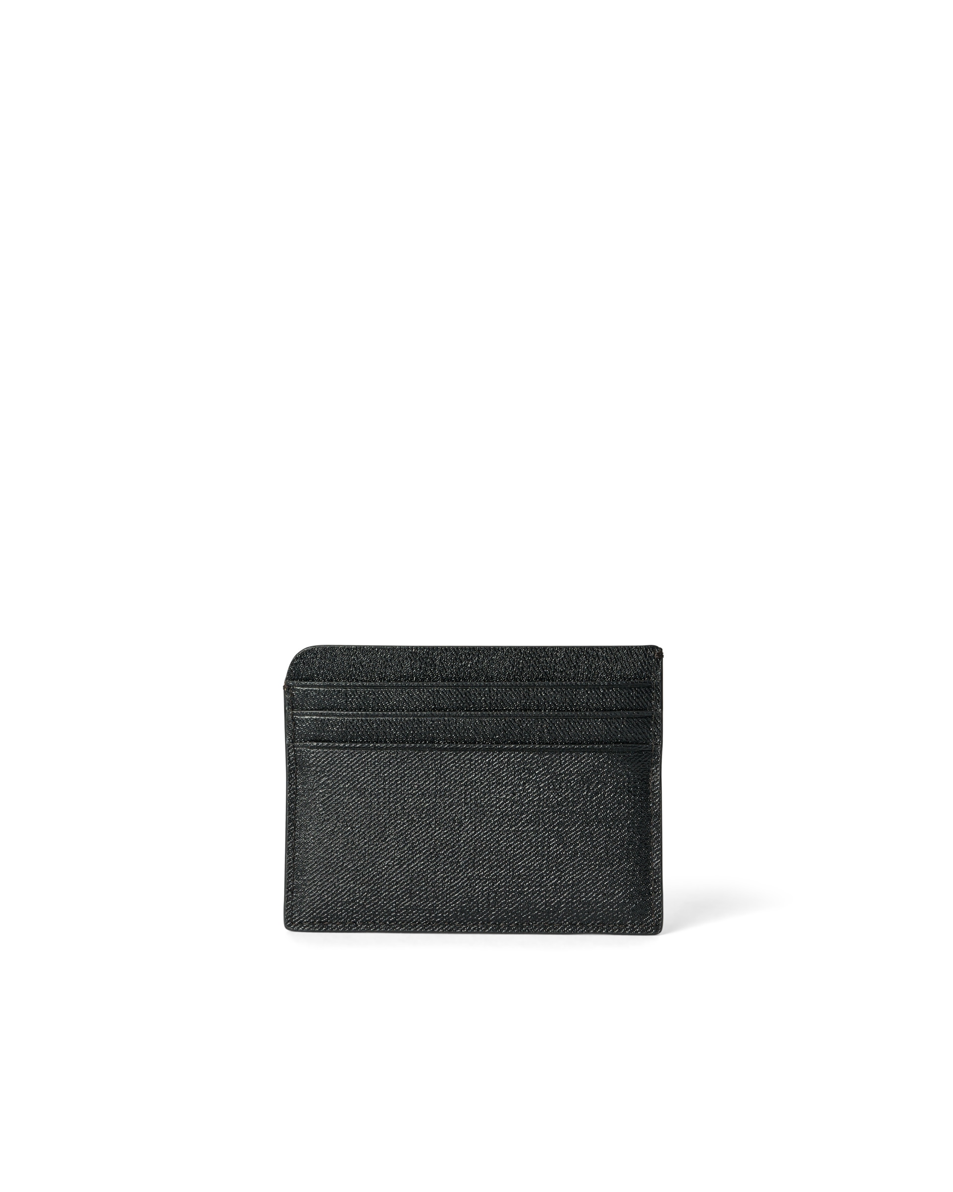 Porta-cartões em pele ECCO® Card Case - Preto - Back