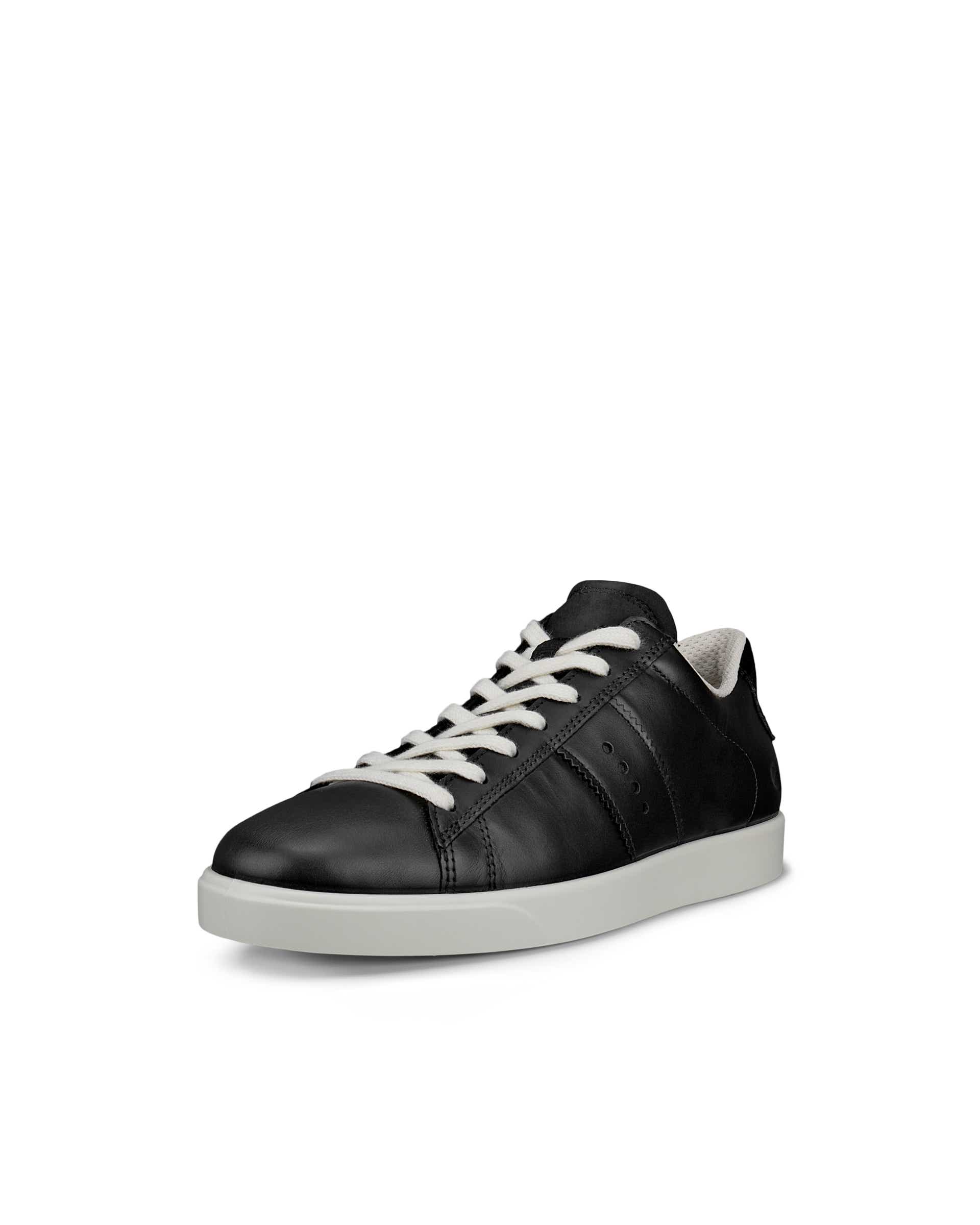 ECCO® Street Lite baskets en cuir pour femme - Noir - Main