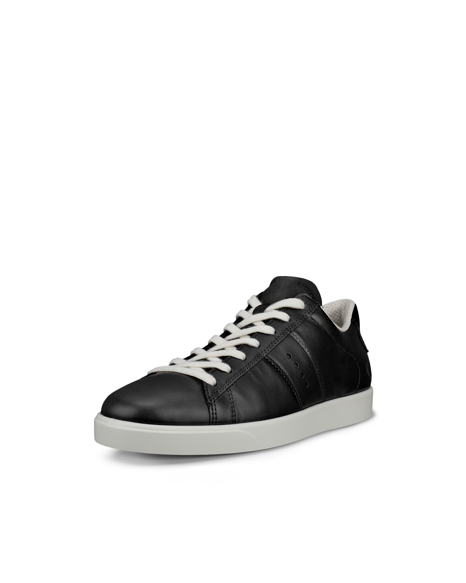 ECCO® Street Lite baskets en cuir pour femme - Noir - Main