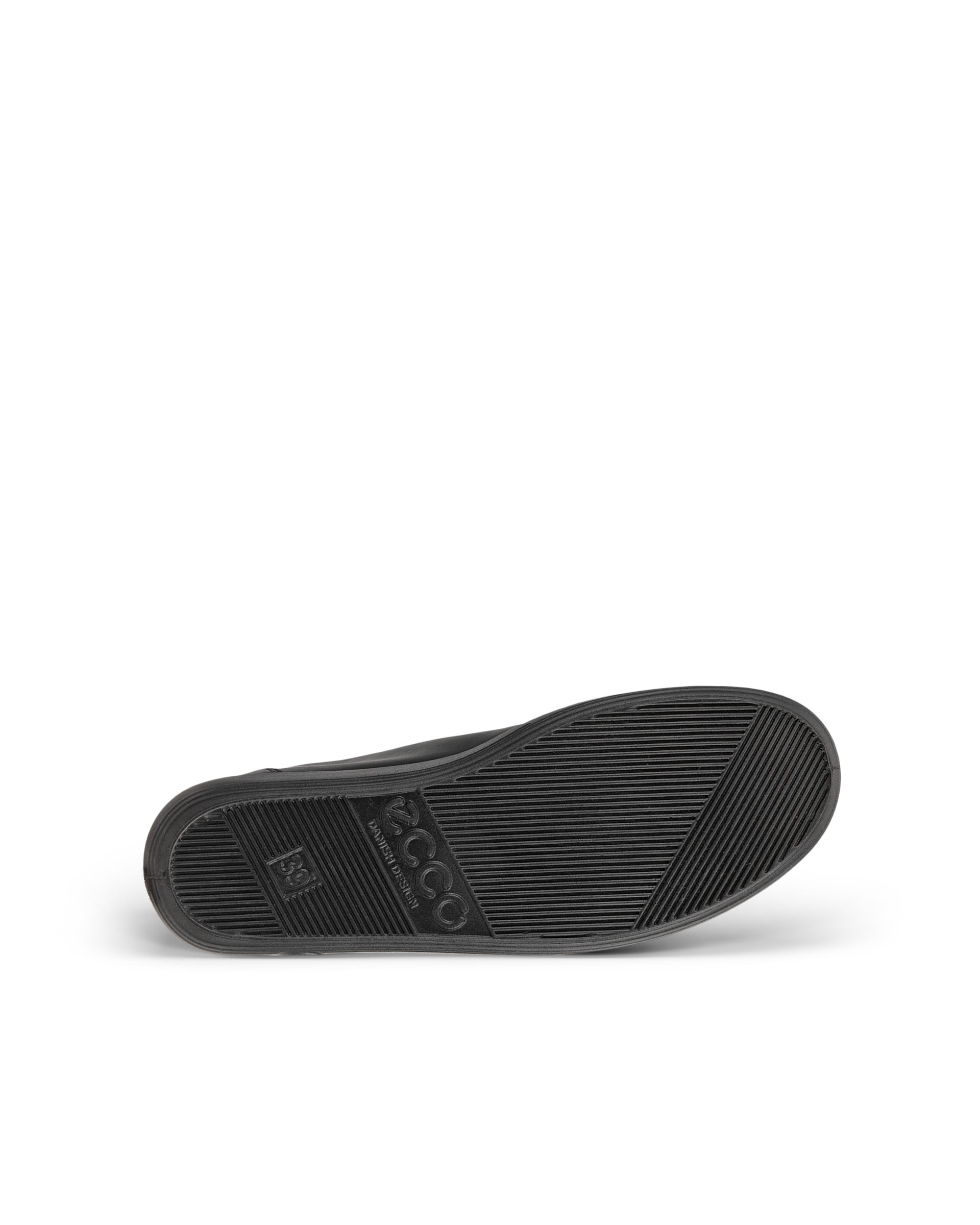 ECCO® Soft 2.0 chaussures de marche en cuir pour femme - Noir - Sole
