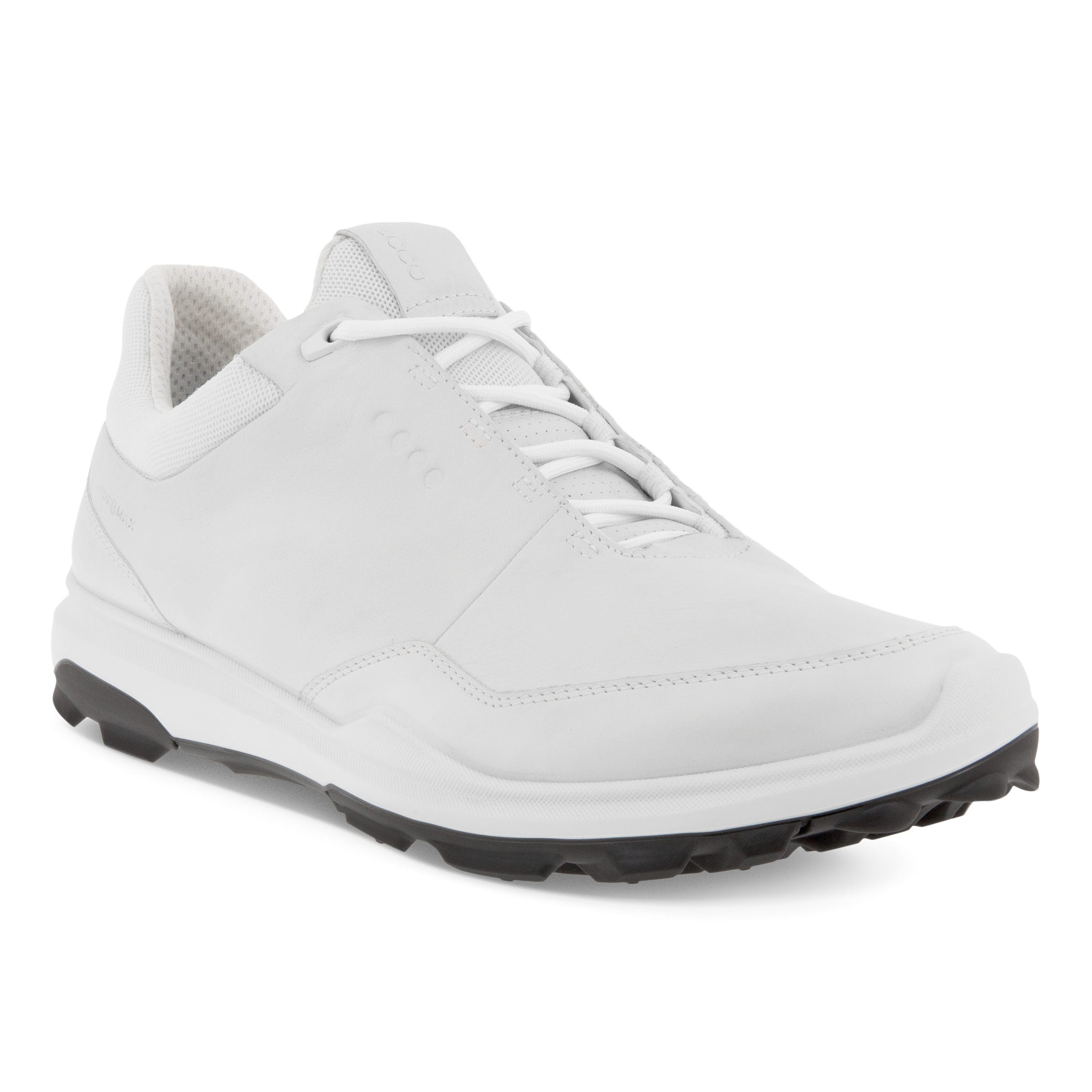 Men's ECCO® Golf BIOM Hybrid 3 Leather Shoe - White - Main