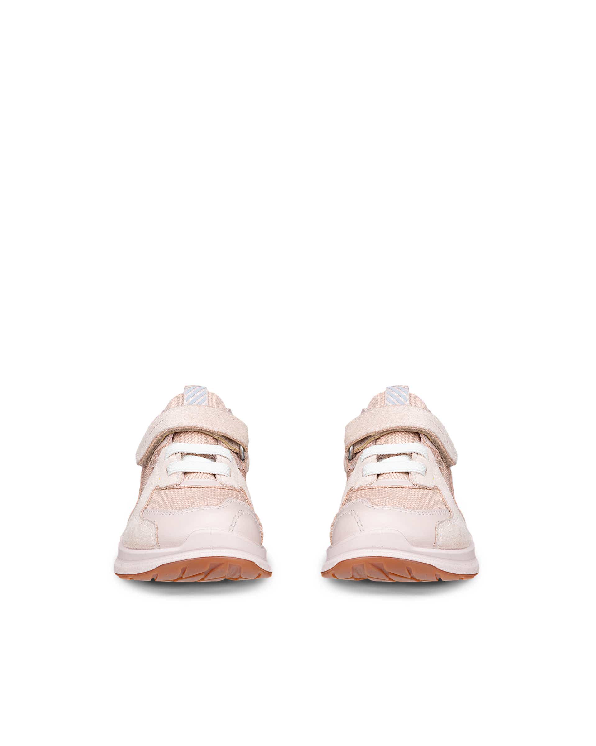 ECCO® BIOM 2.2 lædersko i vandtæt til børn - Pink - Front pair