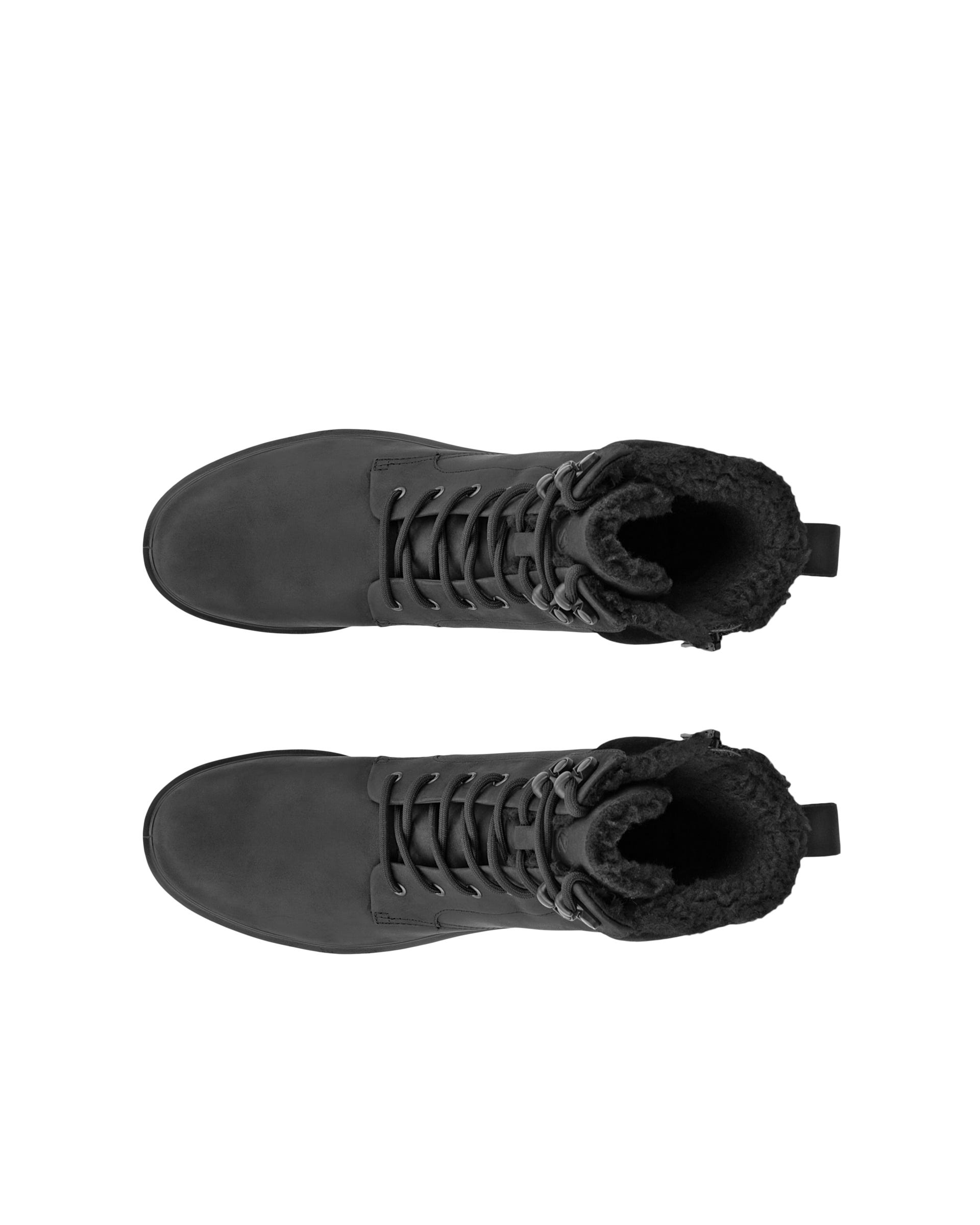 ECCO® METROPOLE VIENNA Damen Winterstiefel aus Nubukleder - Schwarz - Outside