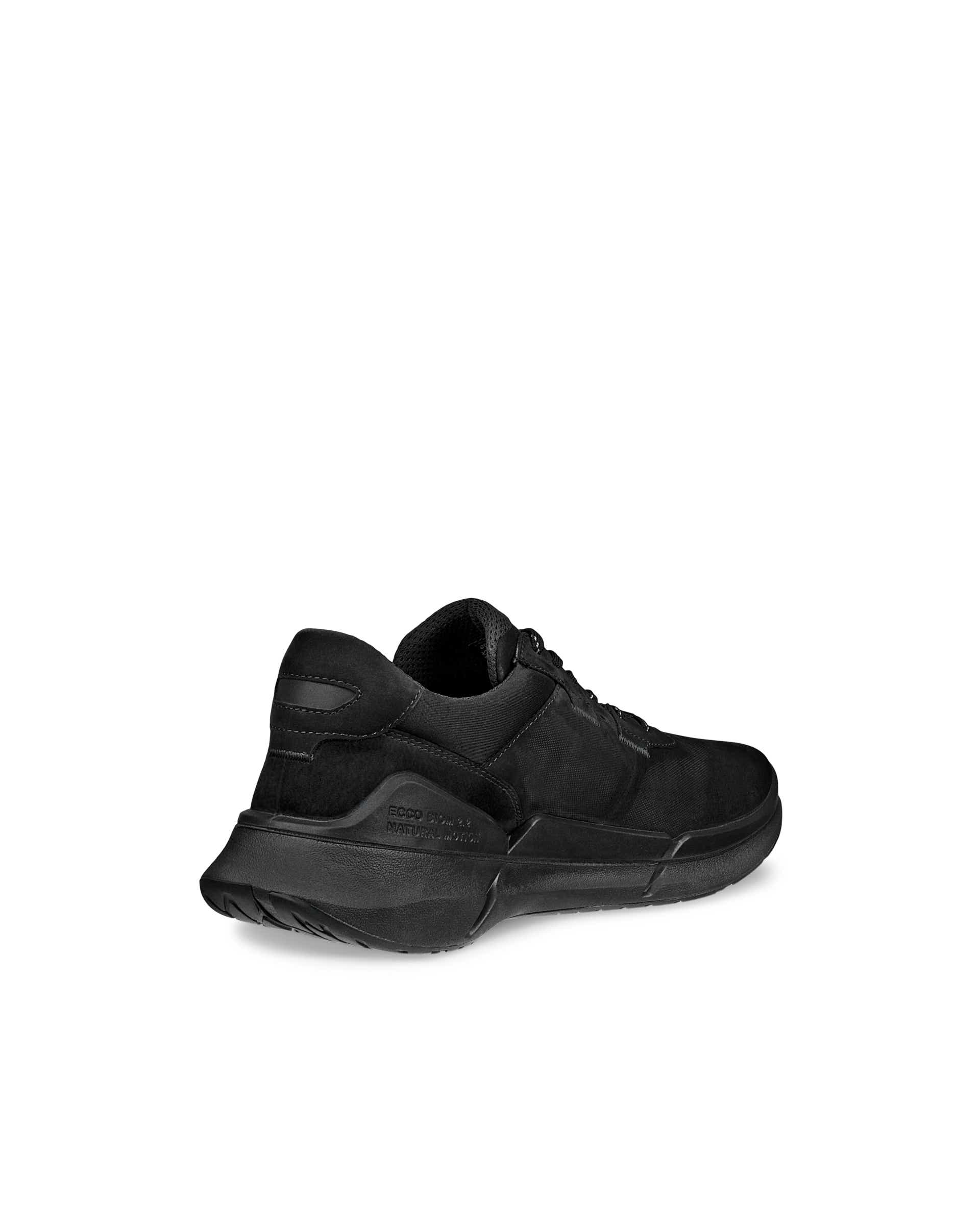 ECCO® BIOM 2.2 baskets en nubuck pour homme - Noir - Back
