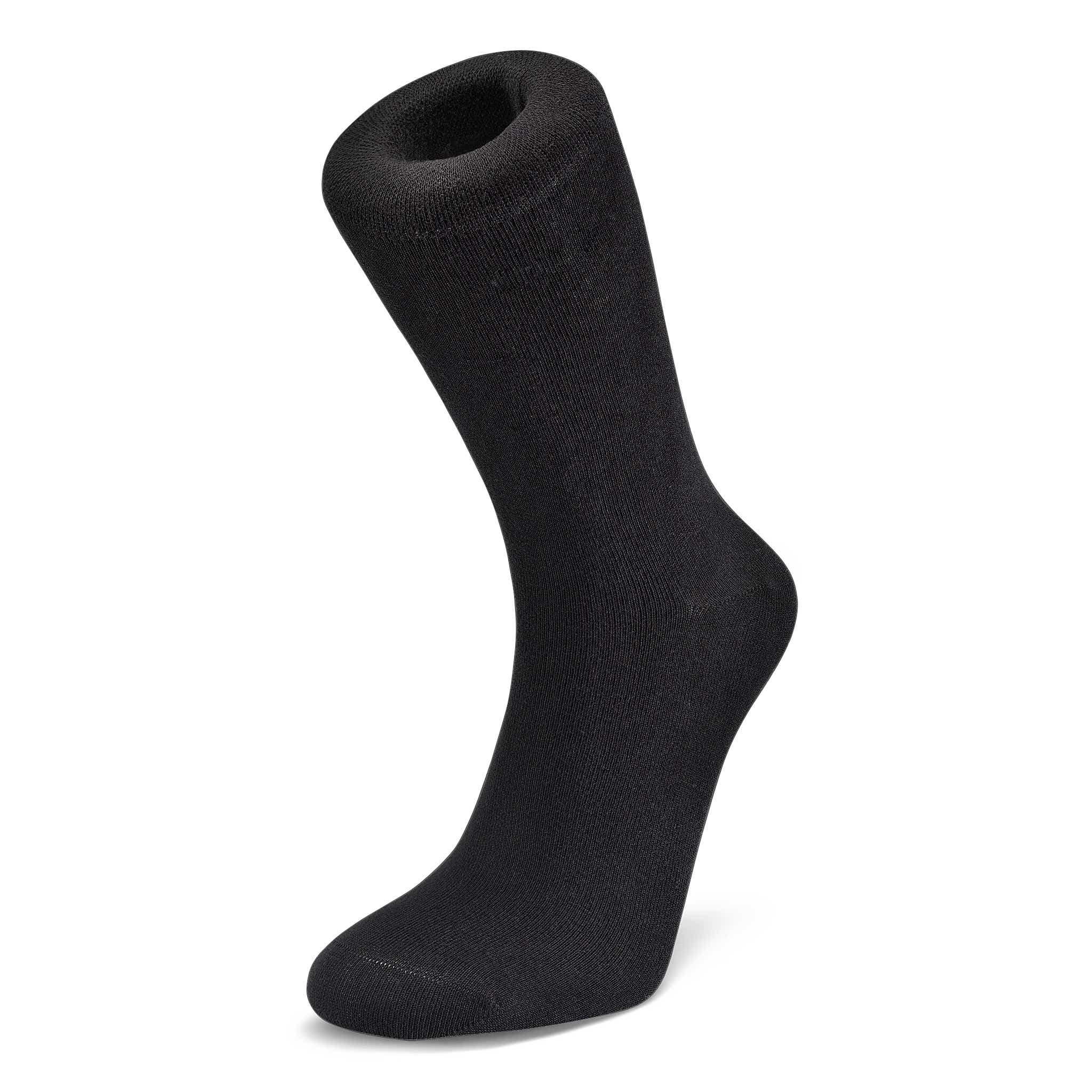 Unisex ECCO® Soft Touch Crew Socks - Black - Detail-2