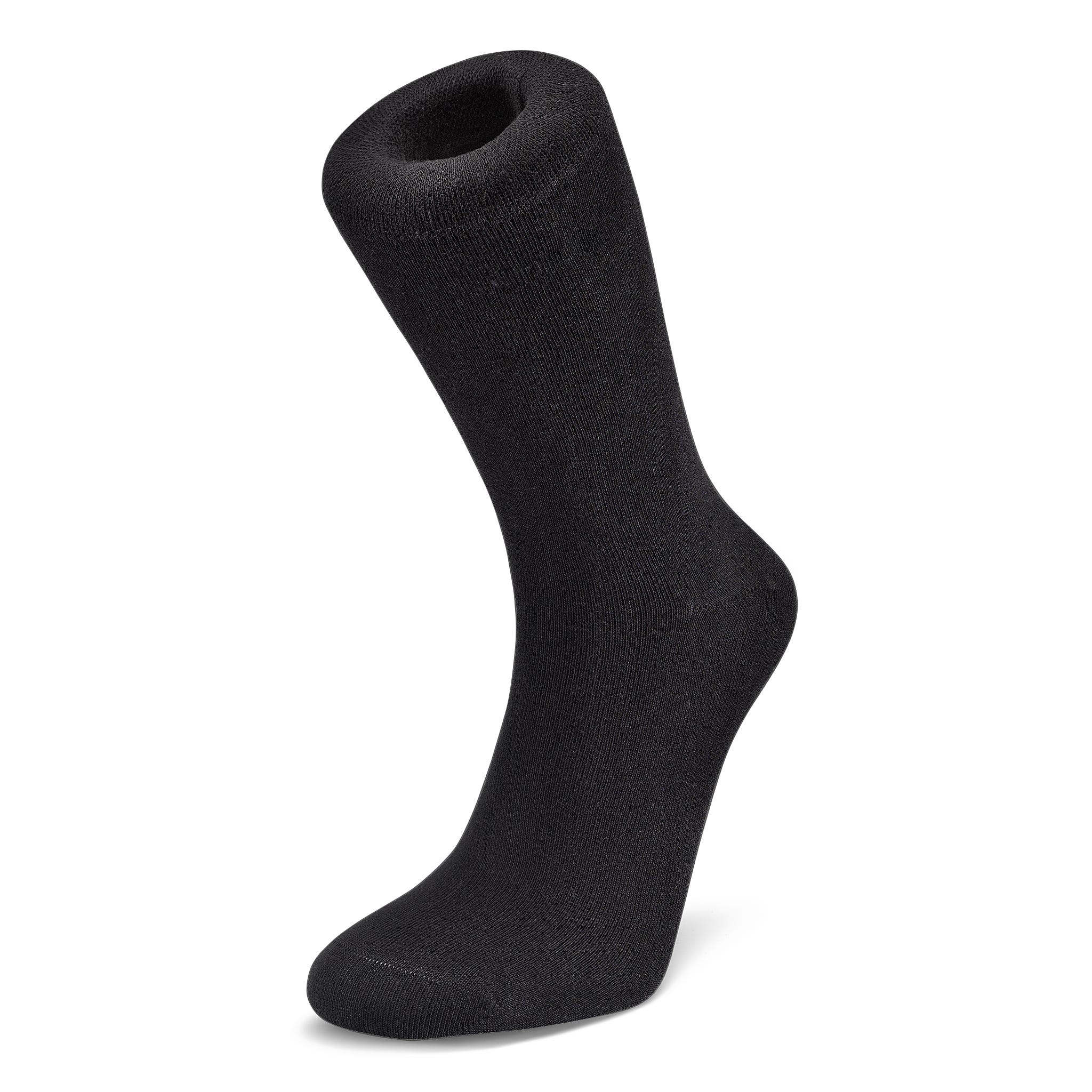 Unisex ECCO® Soft Touch Crew Socks - Black - Detail-2