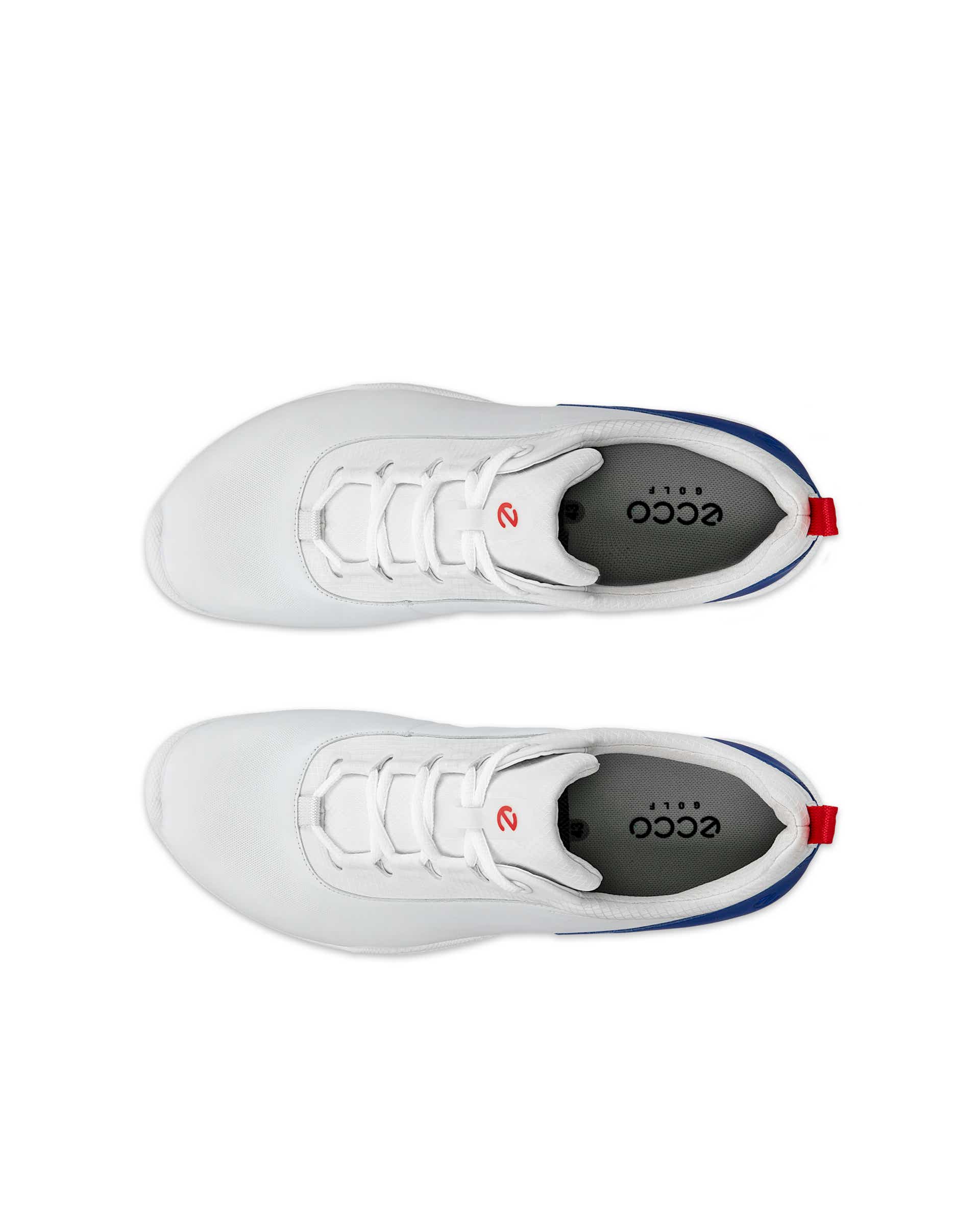 ECCO BIOM GOLF HYBRID ホワイト　日本サイズ23.5-24 Men's ECCO® Golf Biom Hybrid Leather Waterproof Golf Shoe