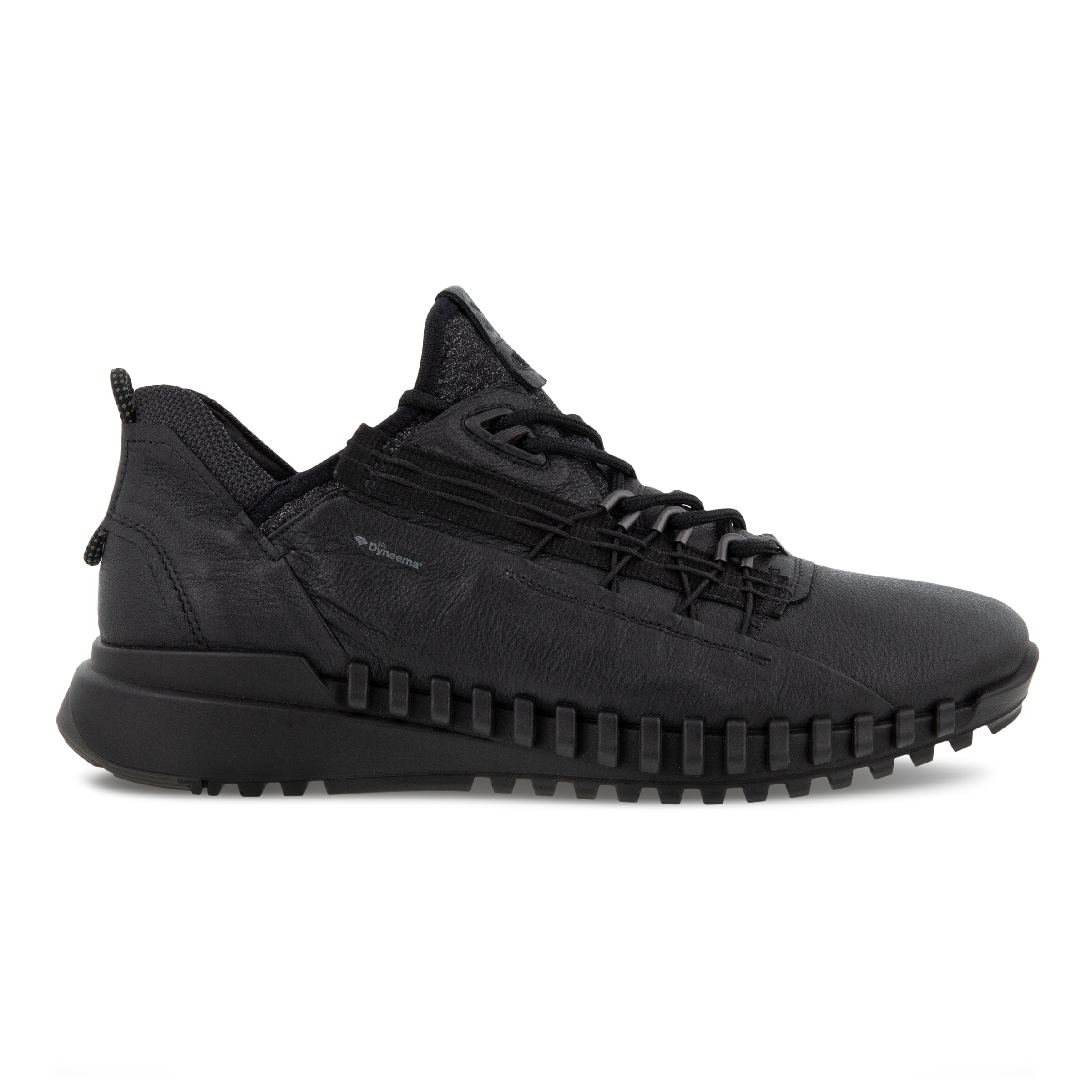ECCO ZIPFLEX スニーカー 41 レザー ブラック ECCO Zipflex Dyneema メンズ レザースニーカー | ブラック