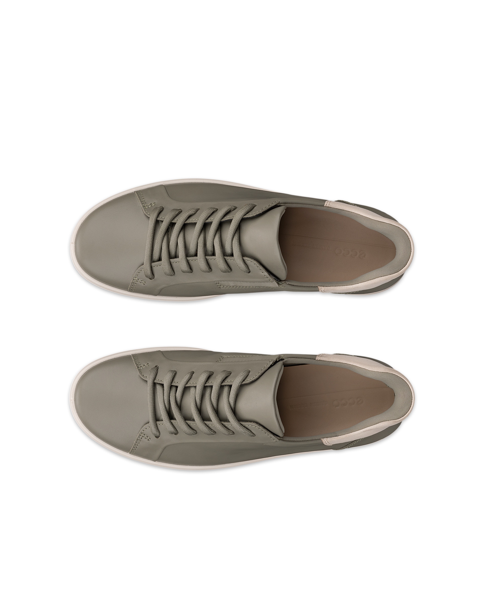 ECCO SOFT 7 WOMEN'S SNEAKER - Green - Top left pair