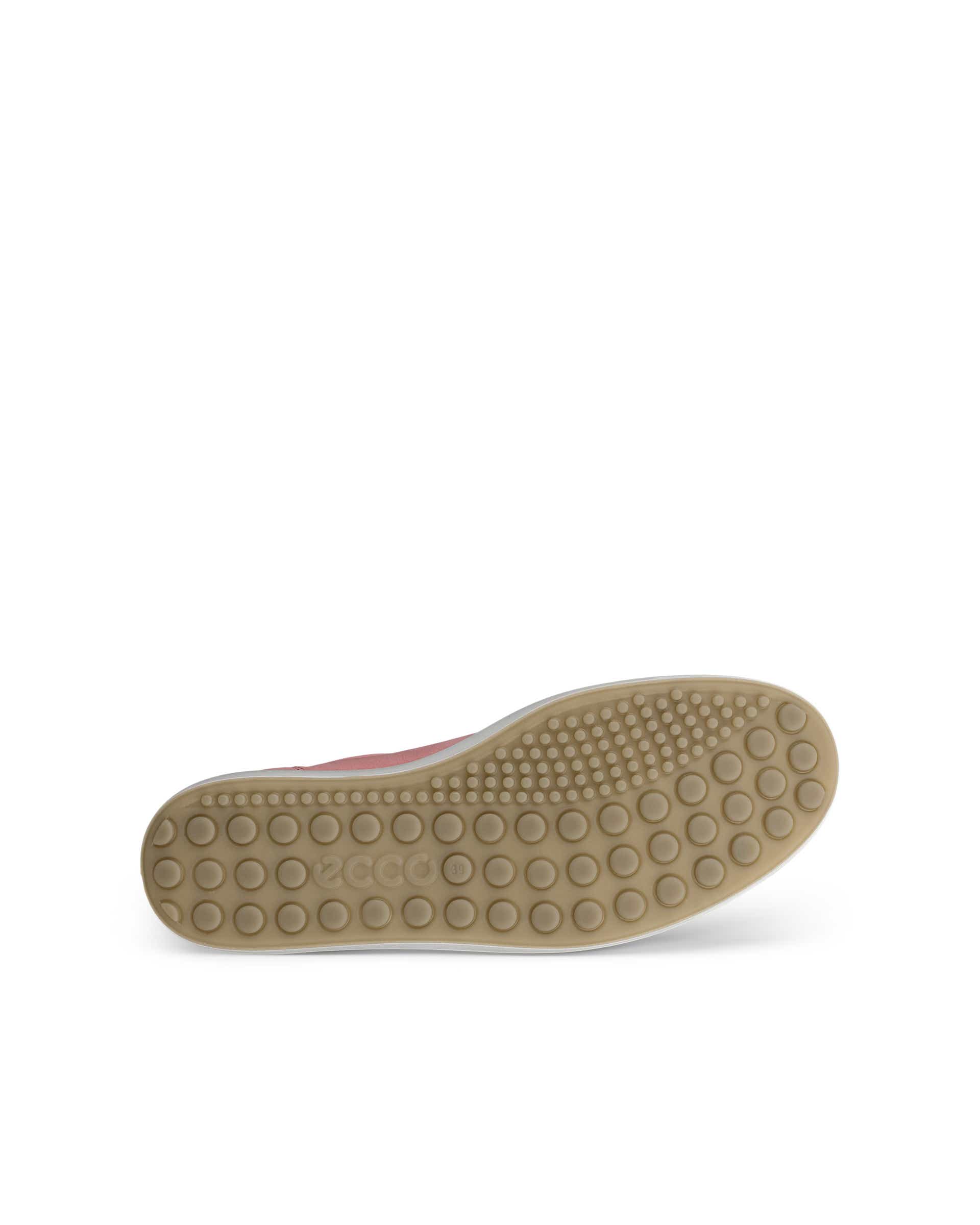 ECCO® Soft 7 baskets en nubuck pour femme - Rose - Sole