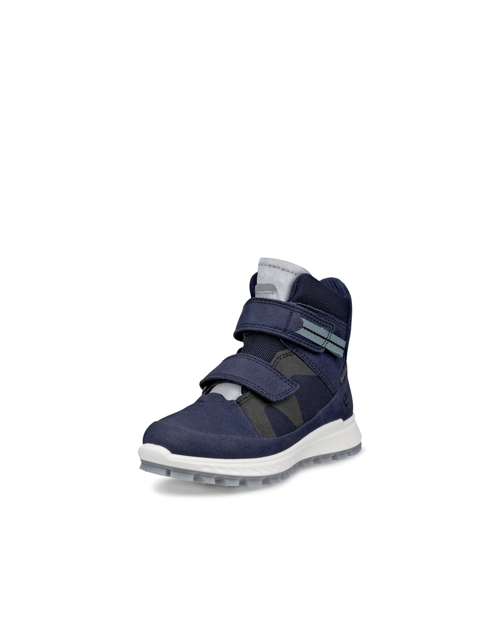 ECCO® Exostrike Kinderen halfhoge laars van nubuck met Gore-Tex - Blauw - Main