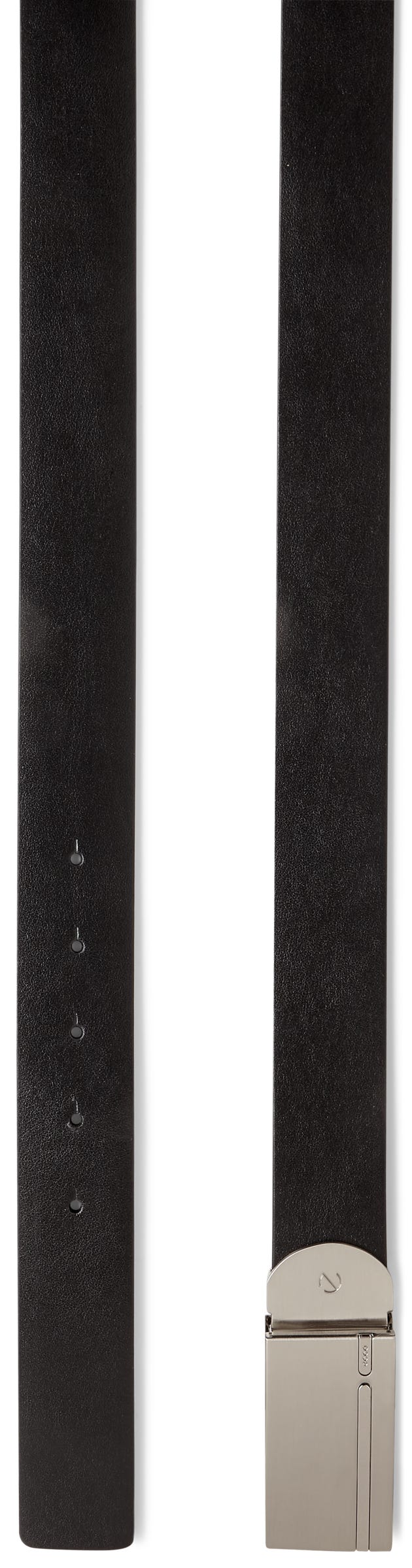 Men's ECCO® Henrik Formal Leather Belt - Black - Detail-1