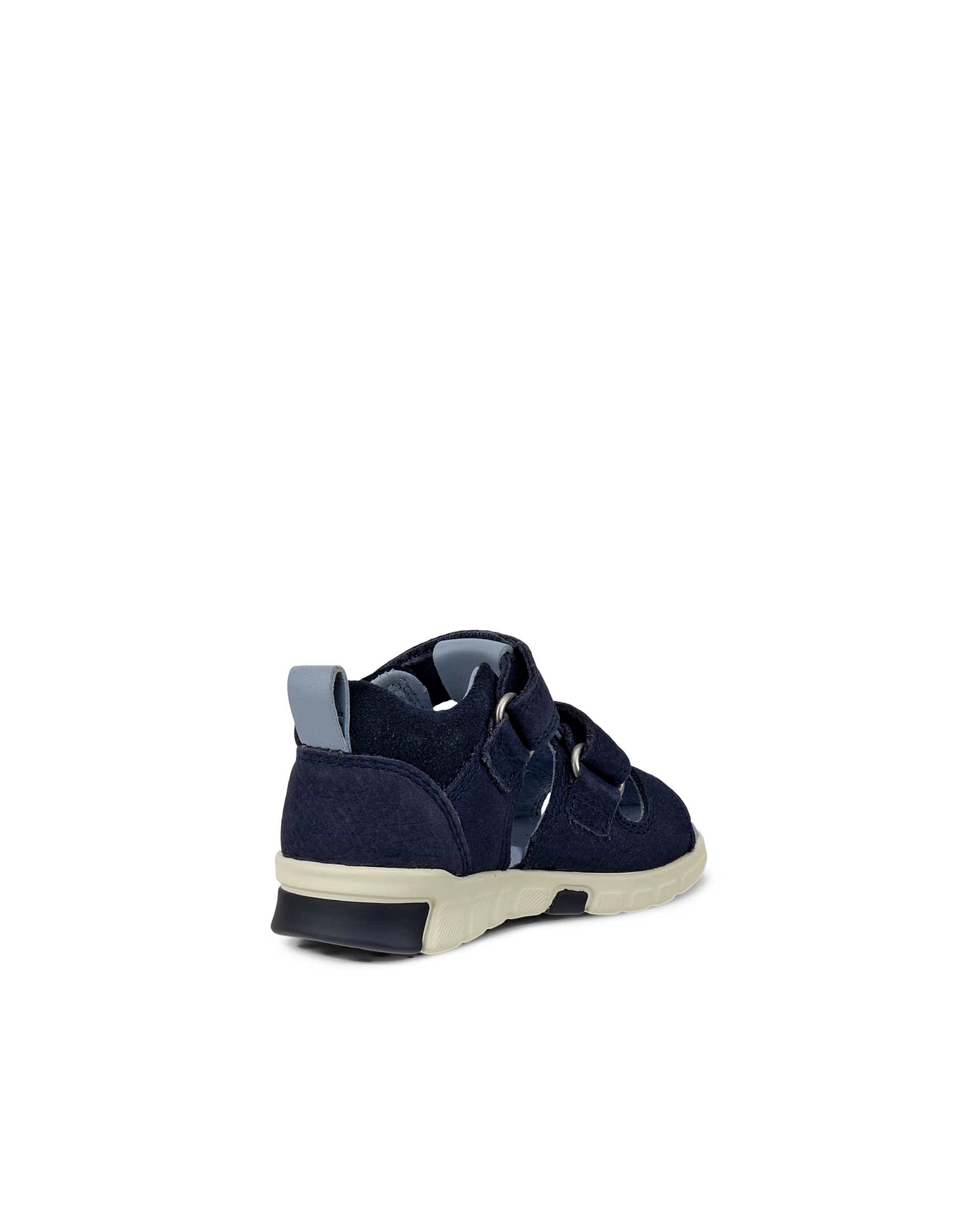 ECCO® Mini Stride sandale fisherman en nubuck pour enfant - Bleu - Back
