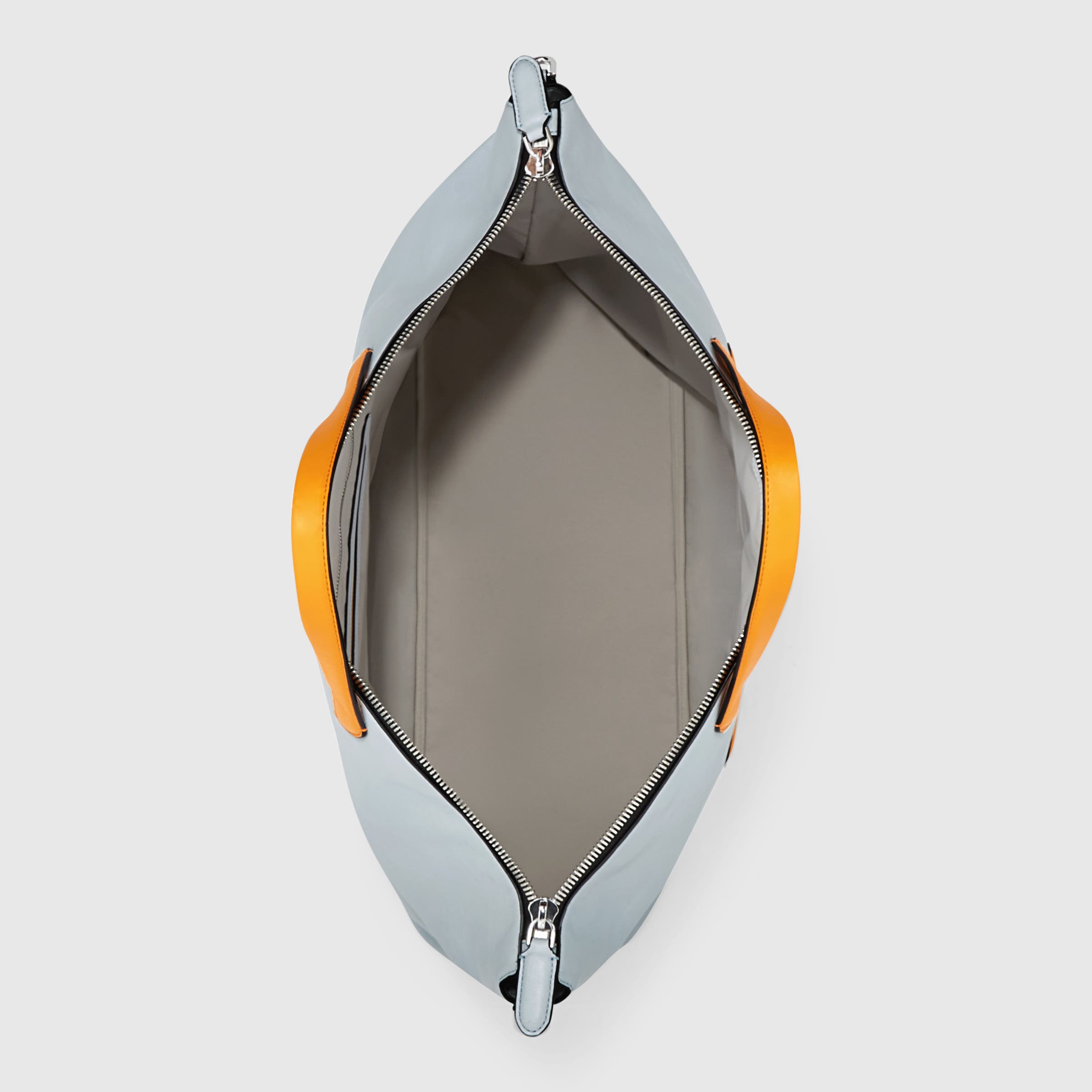 ECCO® E Weekender Leather Tote Bag - Blue - Birdeye