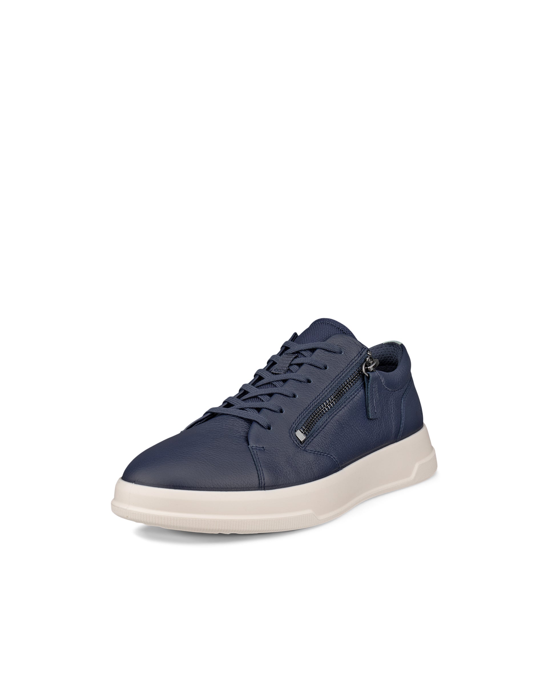 Women's ECCO® MOVE Leather Shoe - Blue - Main