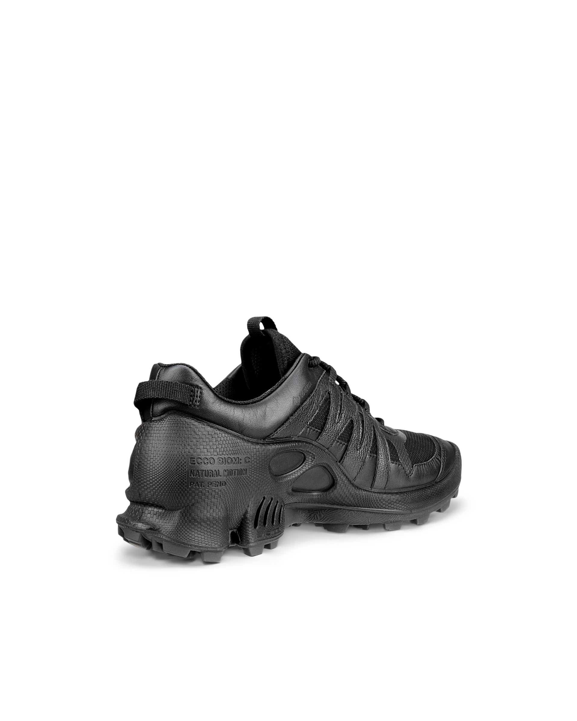 ECCO® Biom C-Trail baskets en cuir Gore-Tex pour femme - Noir - Back