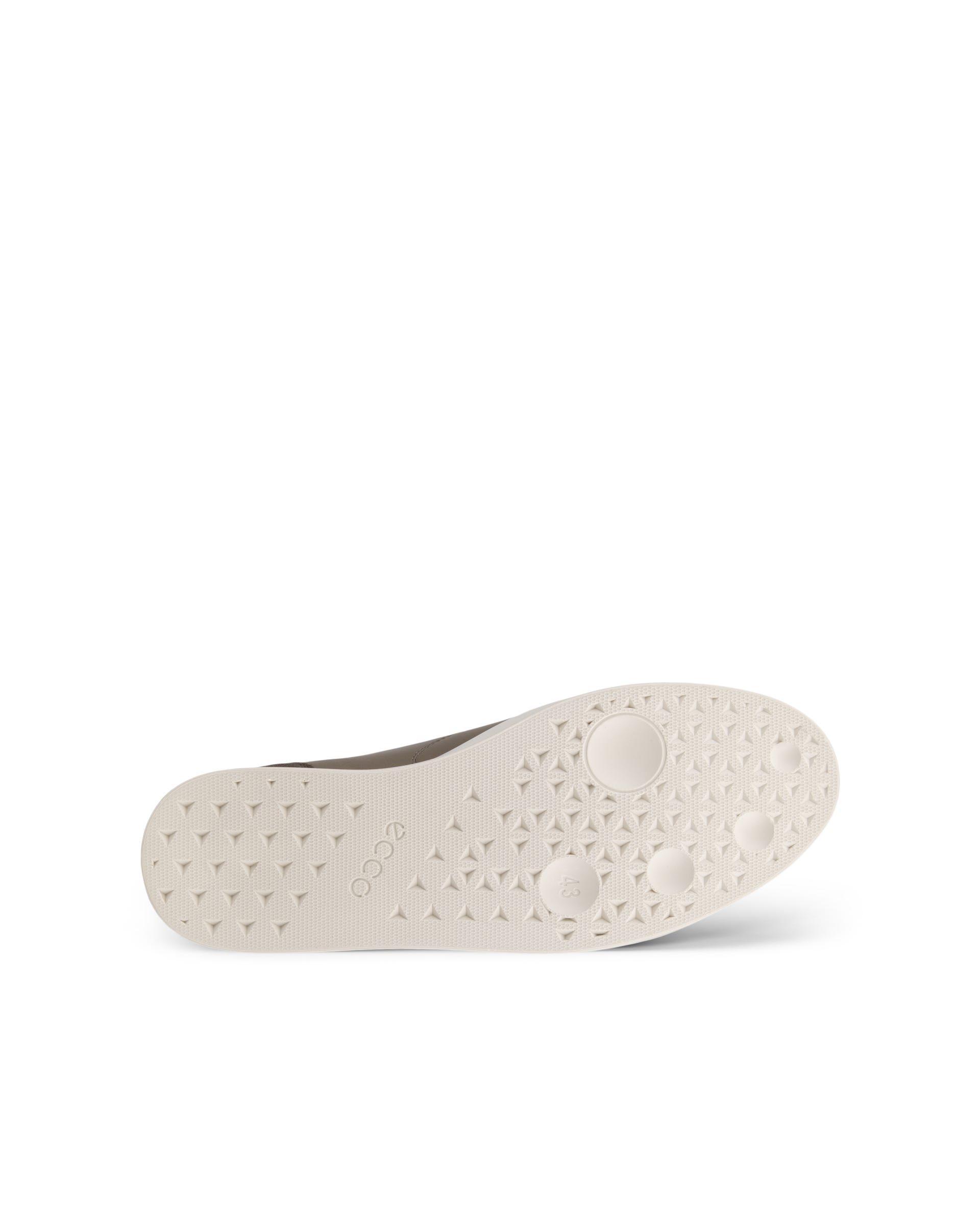 ECCO Street Lite メンズ レザースニーカー - グレー - Sole