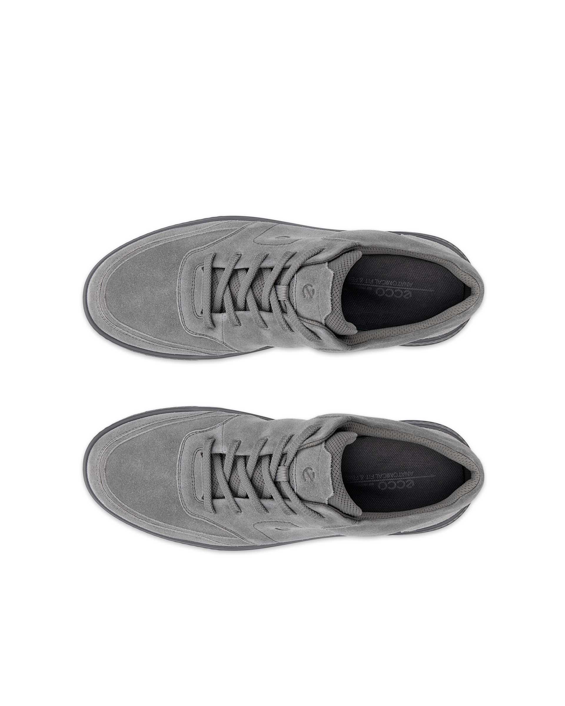 ECCO® MOVE sneakers i ruskind til herrer - Grå - Top left pair