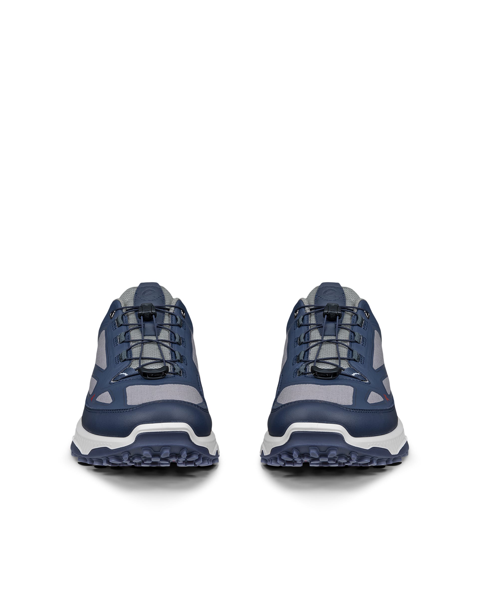 Men's ECCO® RECEPTOR XP Textile Gore-Tex Outdoor Trainer - Blue - Outside