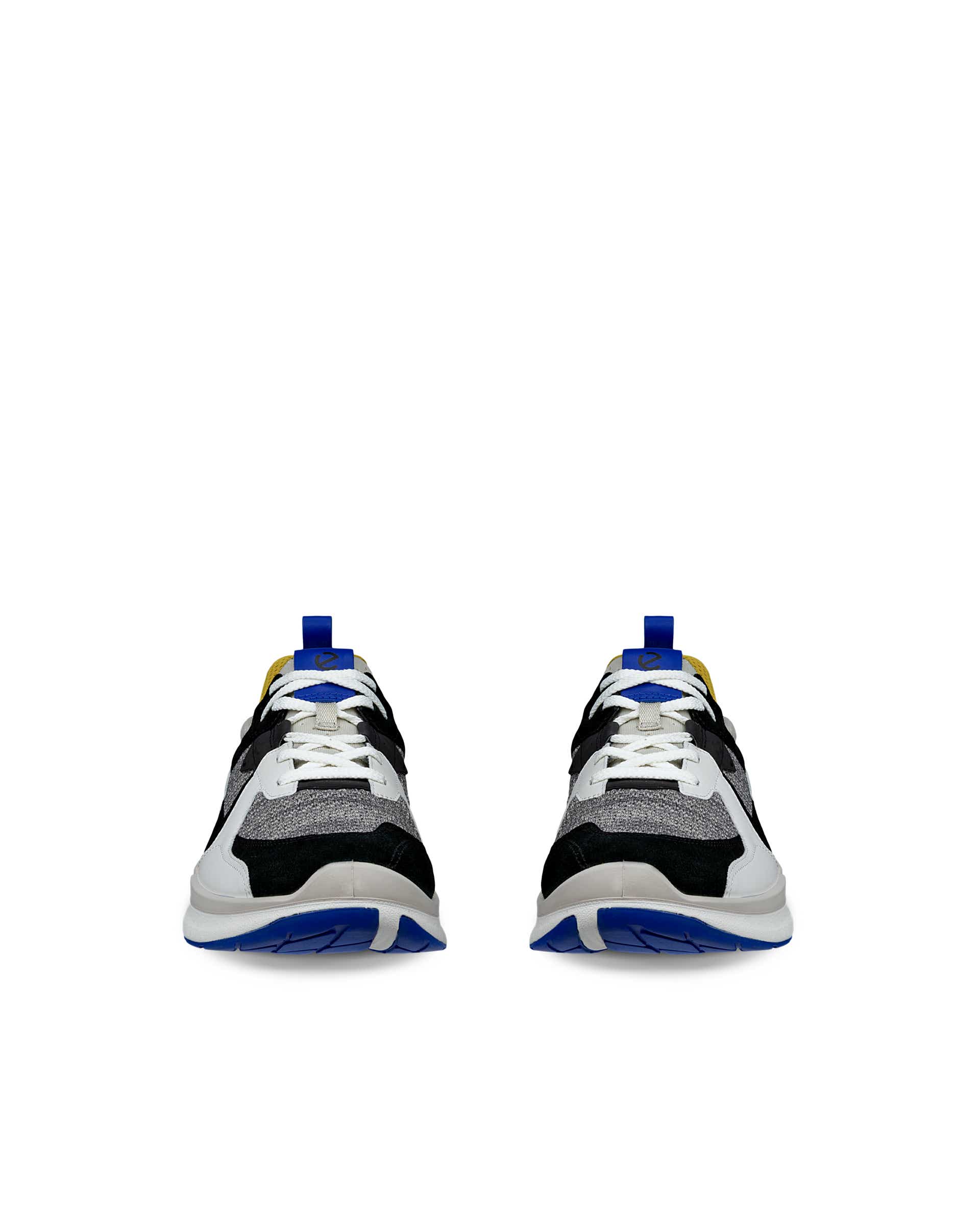 ECCO® BIOM 2.2 Herren Sneaker aus Veloursleder - Grau - Front pair