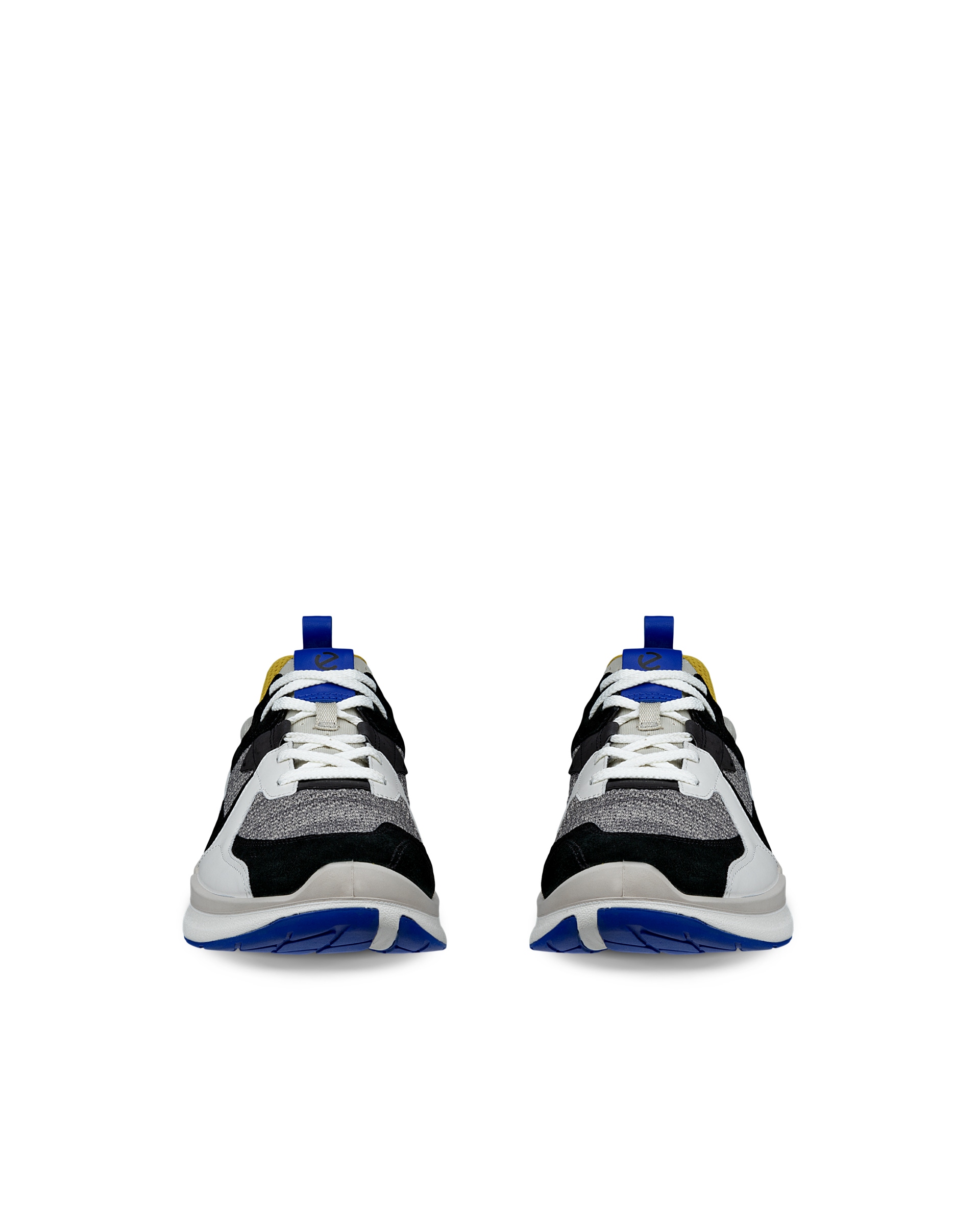 ECCO® BIOM 2.2 Herren Sneaker aus Veloursleder - Grau - Front pair