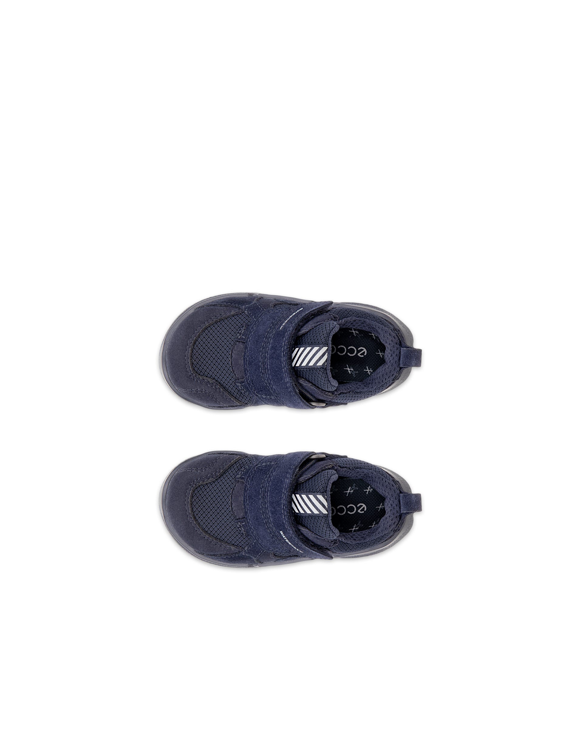 Dziecięce nubukowe sneakersy ECCO® BIOM 2.2 - Niebieski - Top left pair