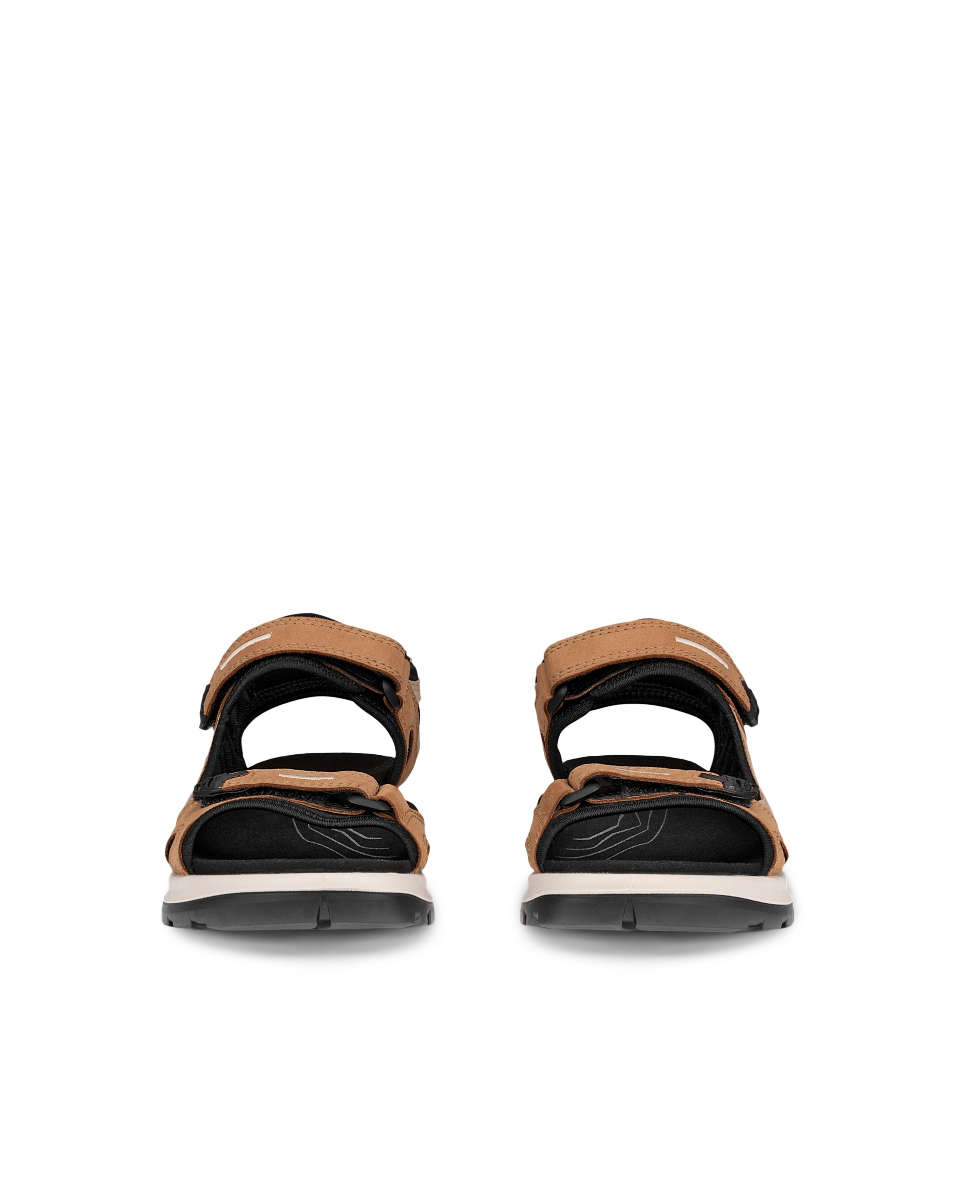ECCO® Offroad nubuknahast matkasandaalid naistele - Pruun - Front pair