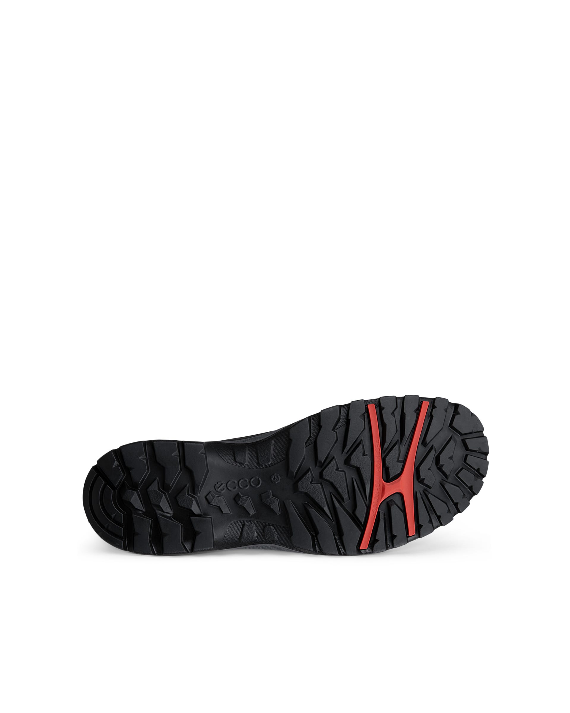 ECCO® RECEPTOR TREKK Herren Wasserdichte Wanderschuh aus Nubukleder - Schwarz - Sole