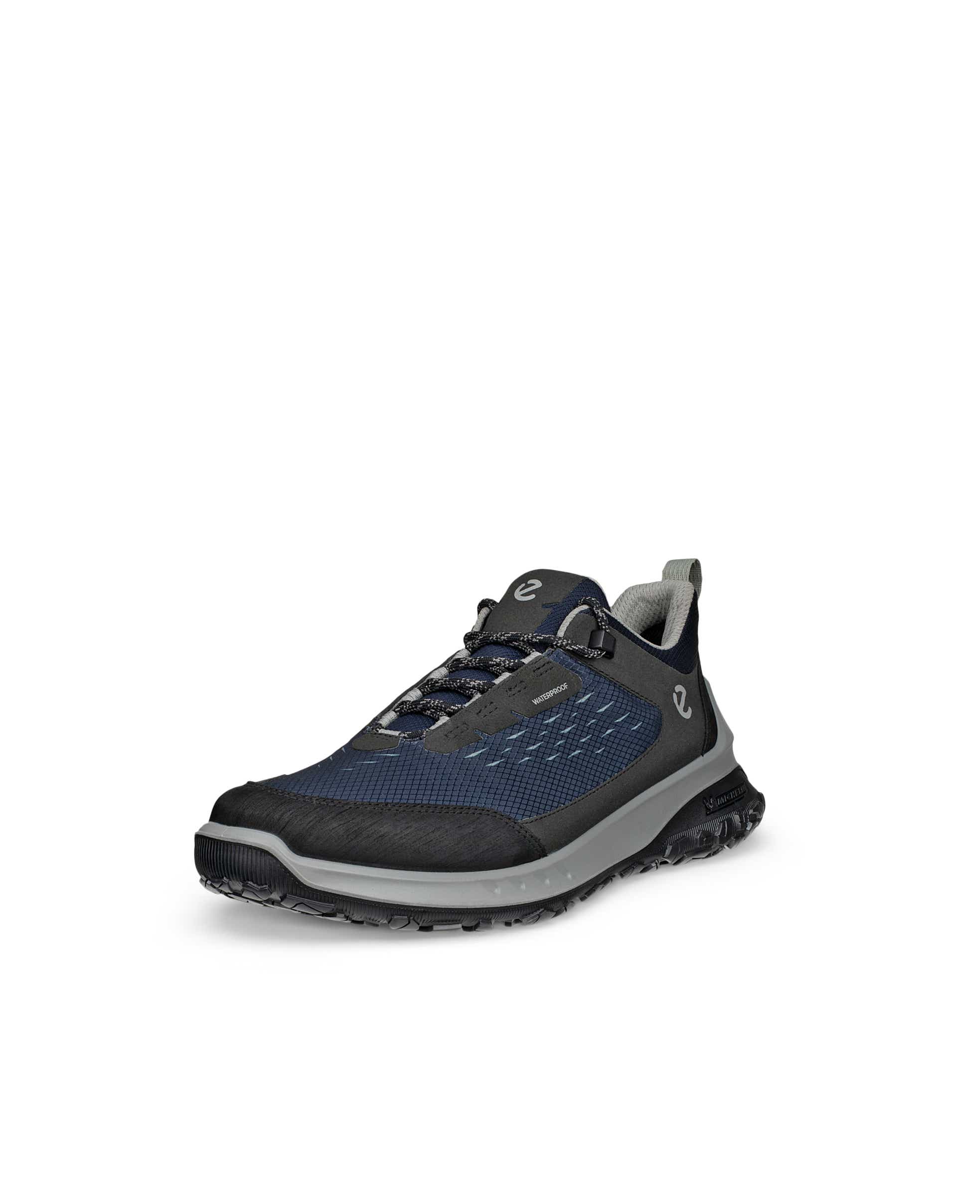 Men's ECCO® ULT-TRN Textile Outdoor Trainer - Blue - Main