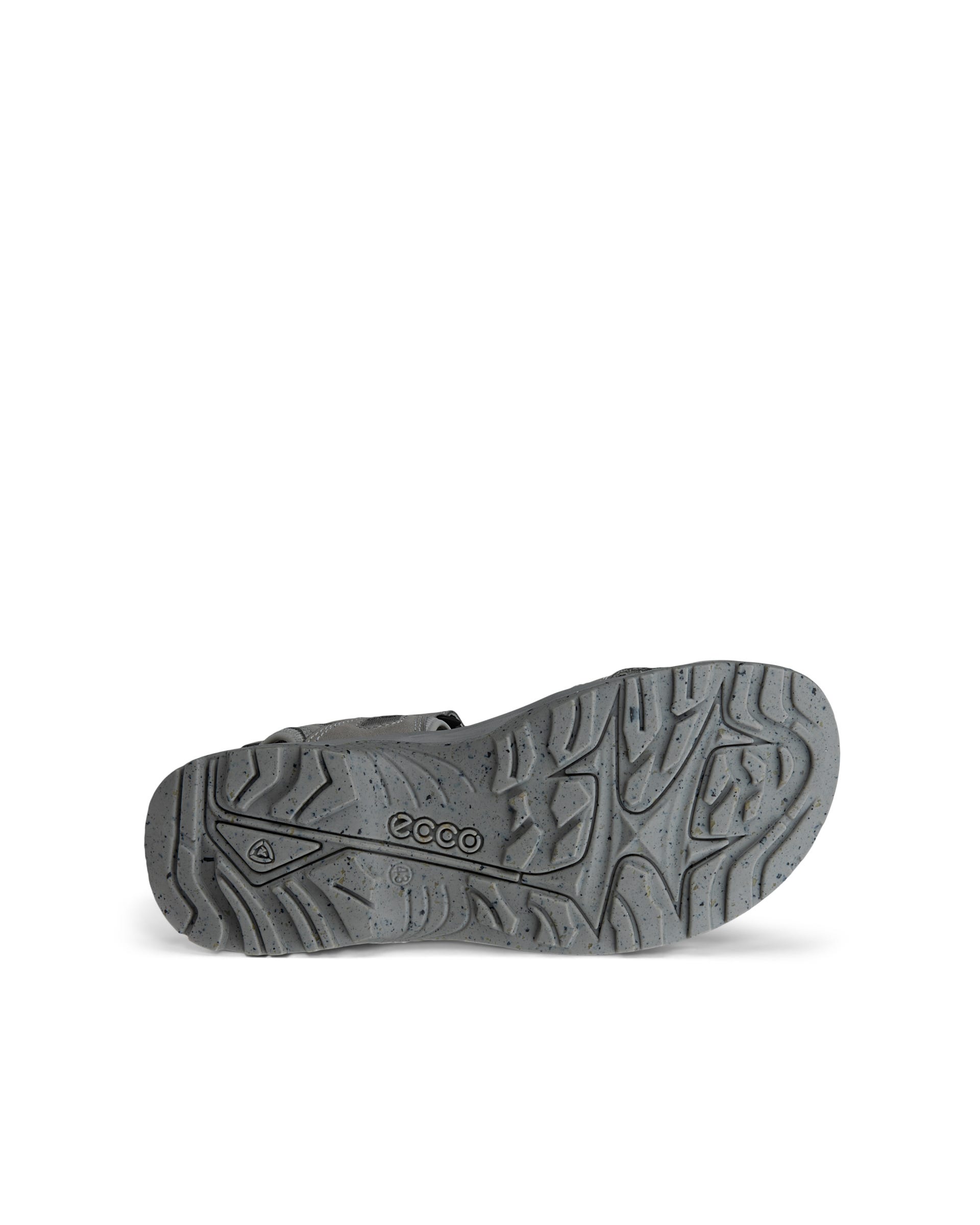 ECCO® Offroad Herren Trekkingsandale aus Nubukleder - Grau - Sole