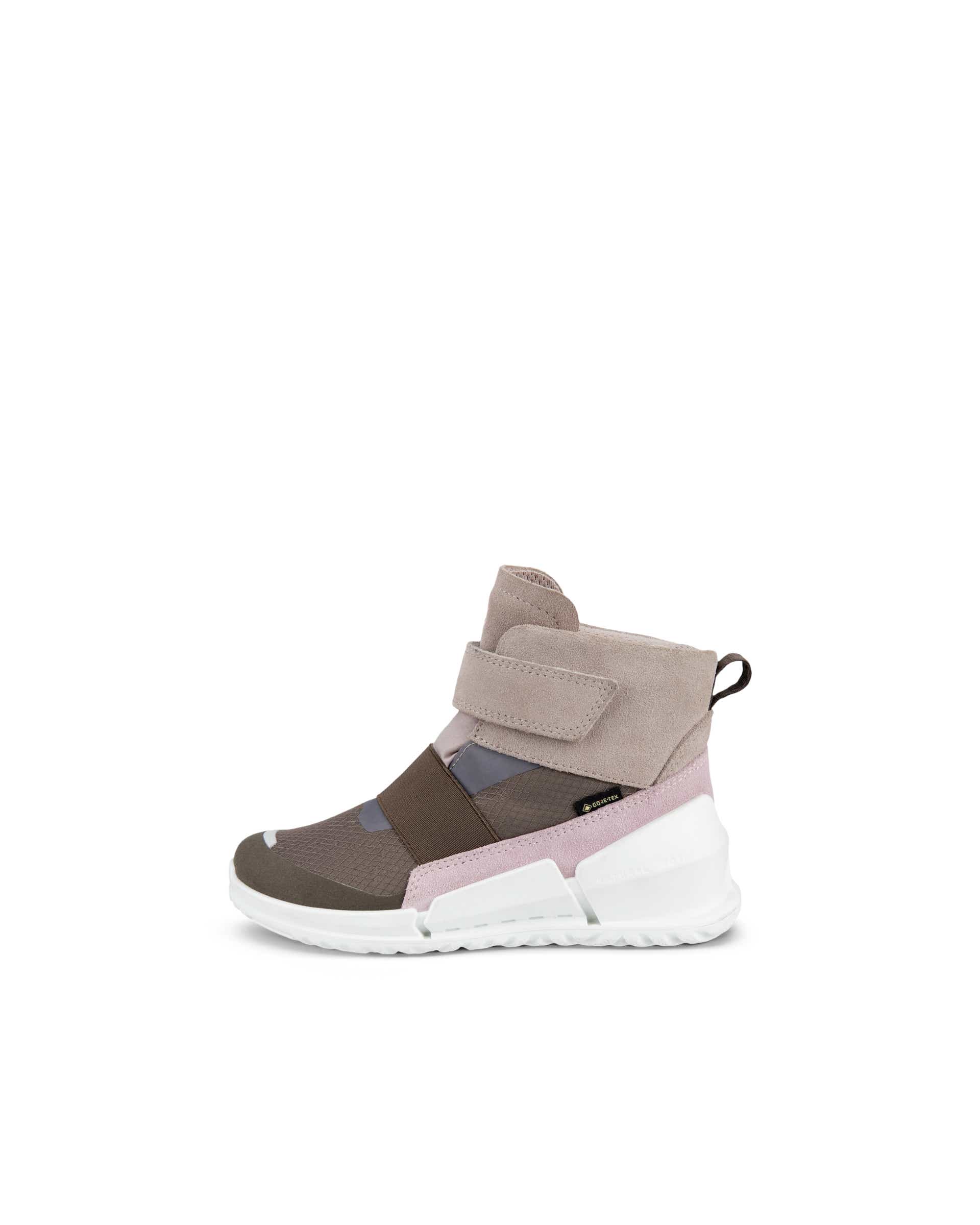 ECCO® Biom K1 verstos odos auliniai sportiniai bateliai „Gore-Tex“ vaikams - Pilka - Outside