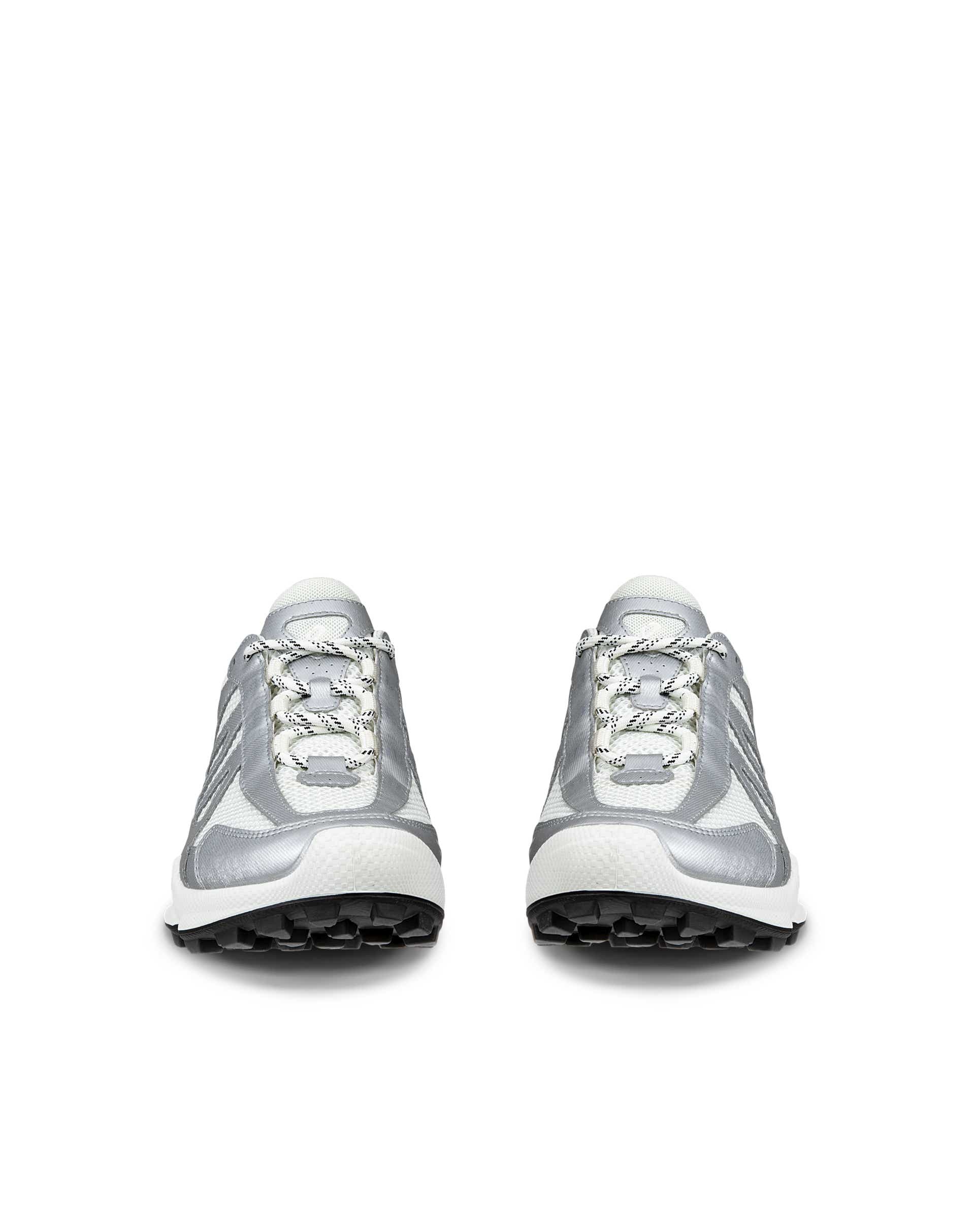 ECCO® Biom C-Trail Damen Outdoor-Schuh aus Textil - Metallic - Front pair
