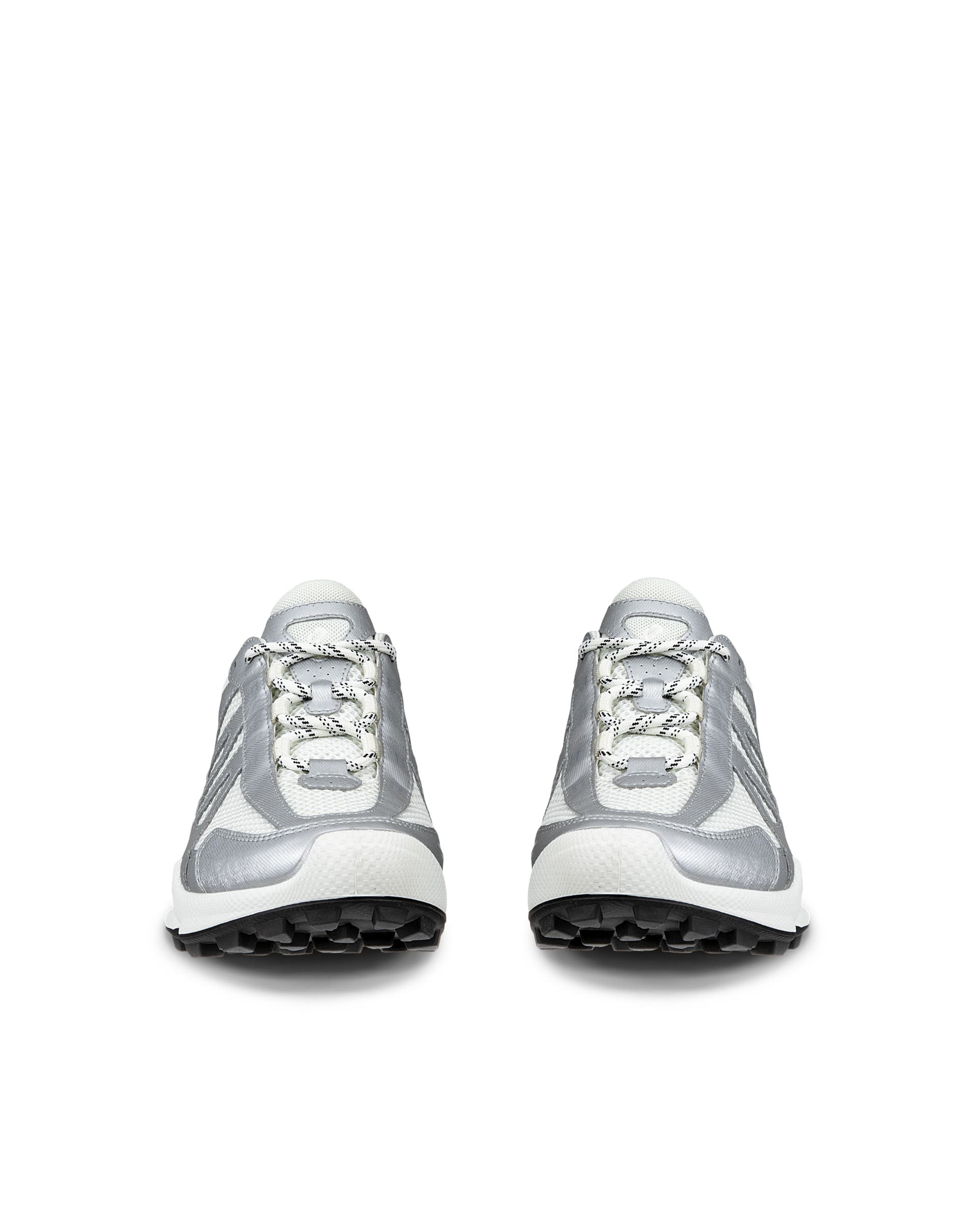 Ténis caminhada têxtil mulher ECCO® Biom C-Trail - Metálicos - Front pair