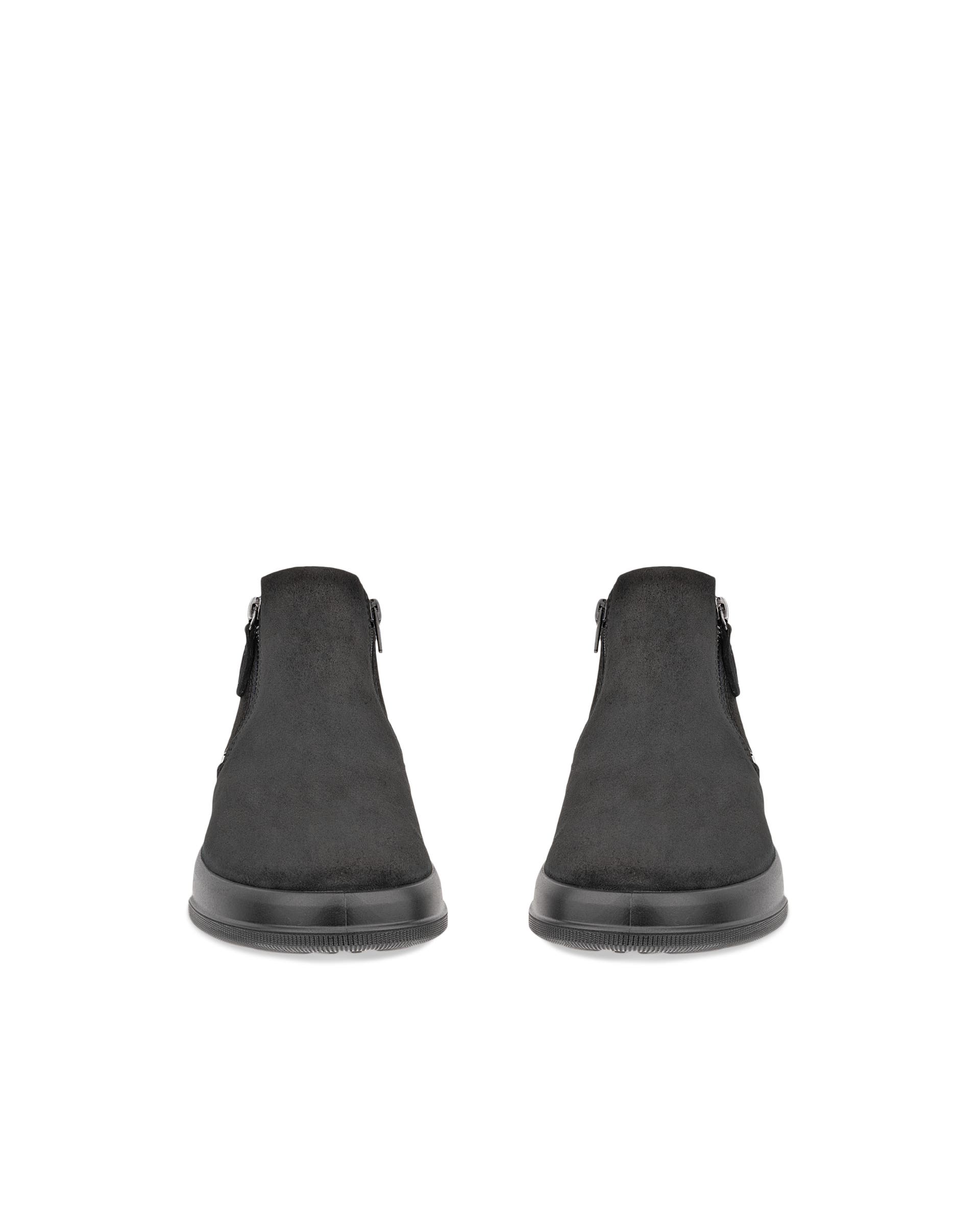 Damskie zamszowe buty ECCO® MOVE - Czarny - Front pair