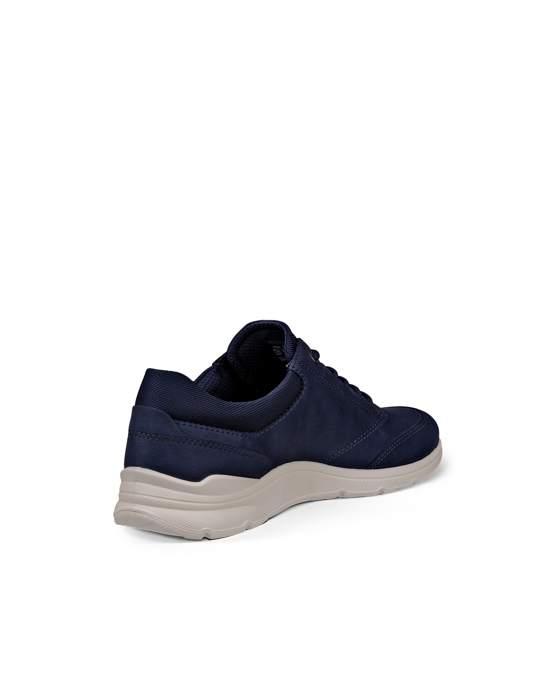 ECCO® Irving chaussures en nubuck pour homme - Bleu - Back