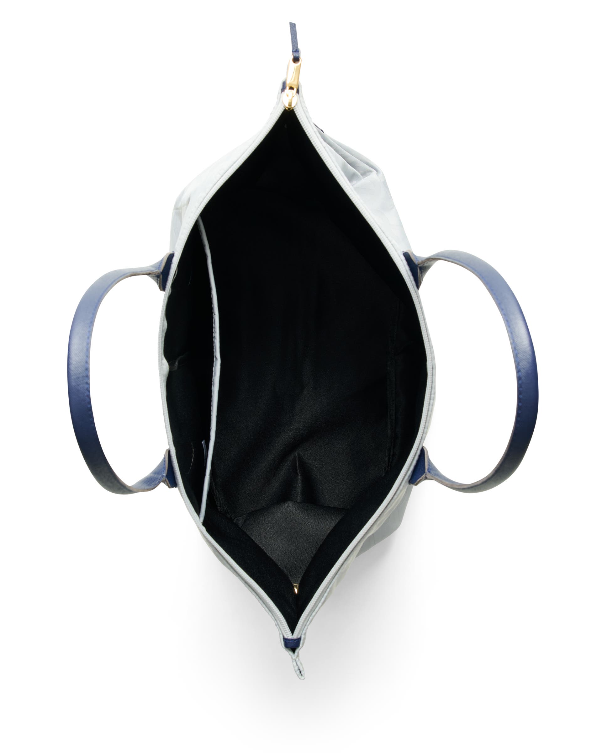 ECCO® Tote Shopper aus Leder - Grau - Birdeye