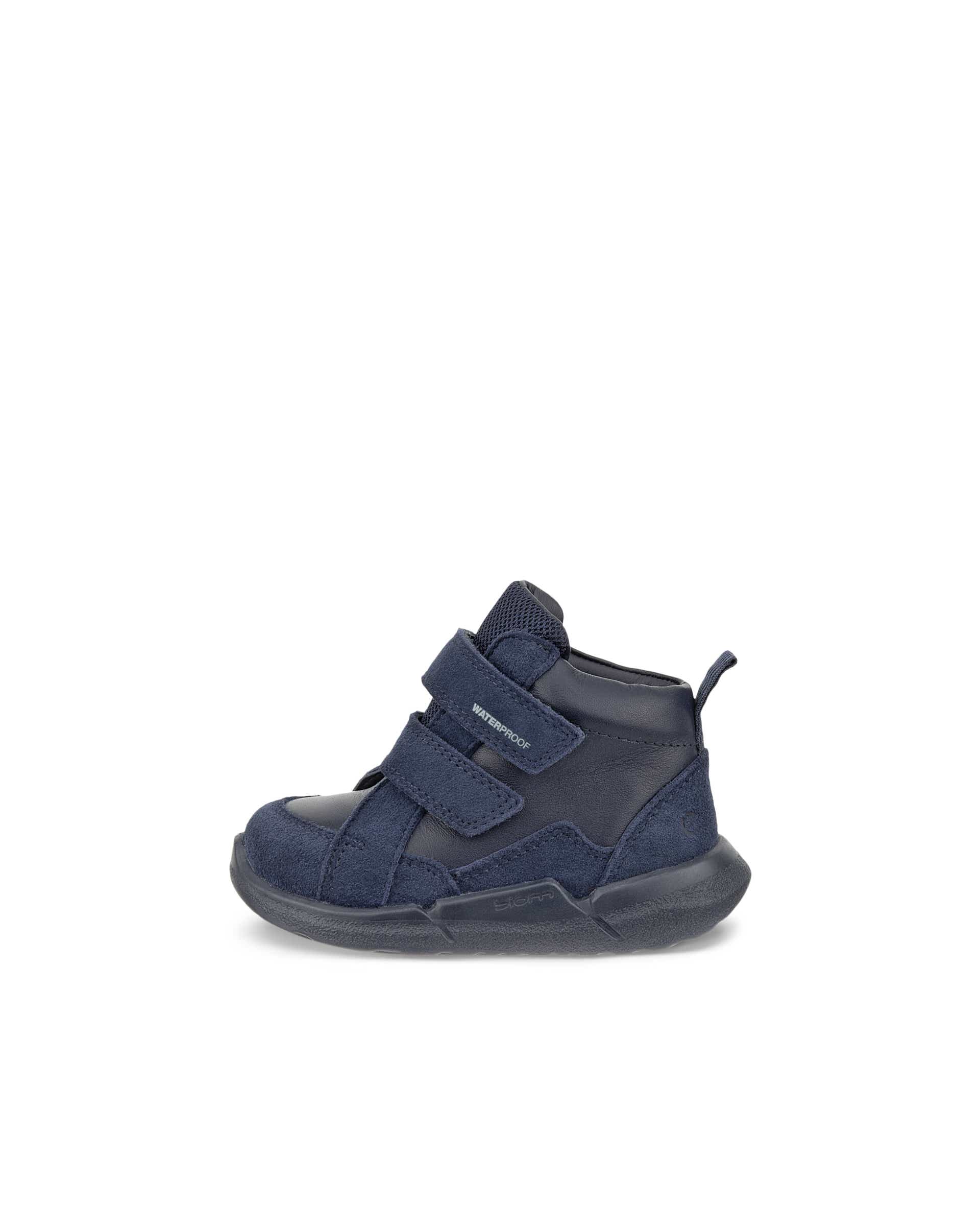 ECCO BIOM 2.2 INF. VELCRO BOOT - Bleu - Outside