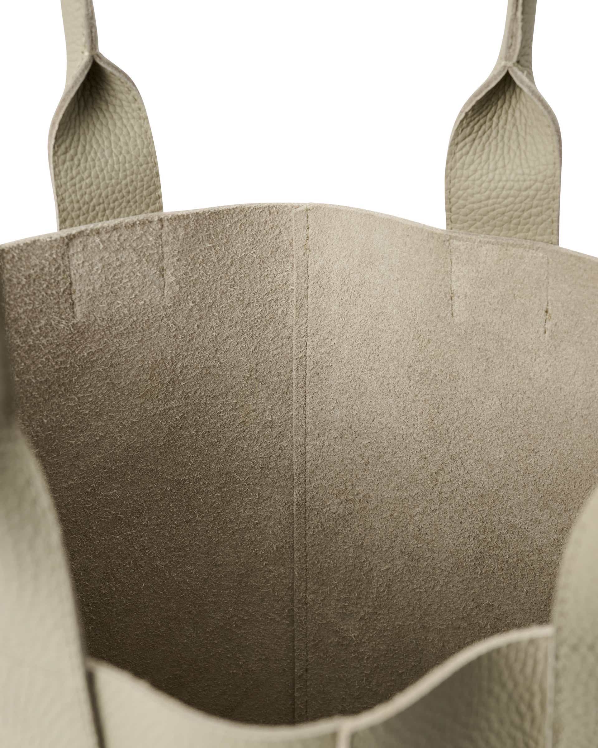 ECCO Tote Real Leather - Bēšs - Inside