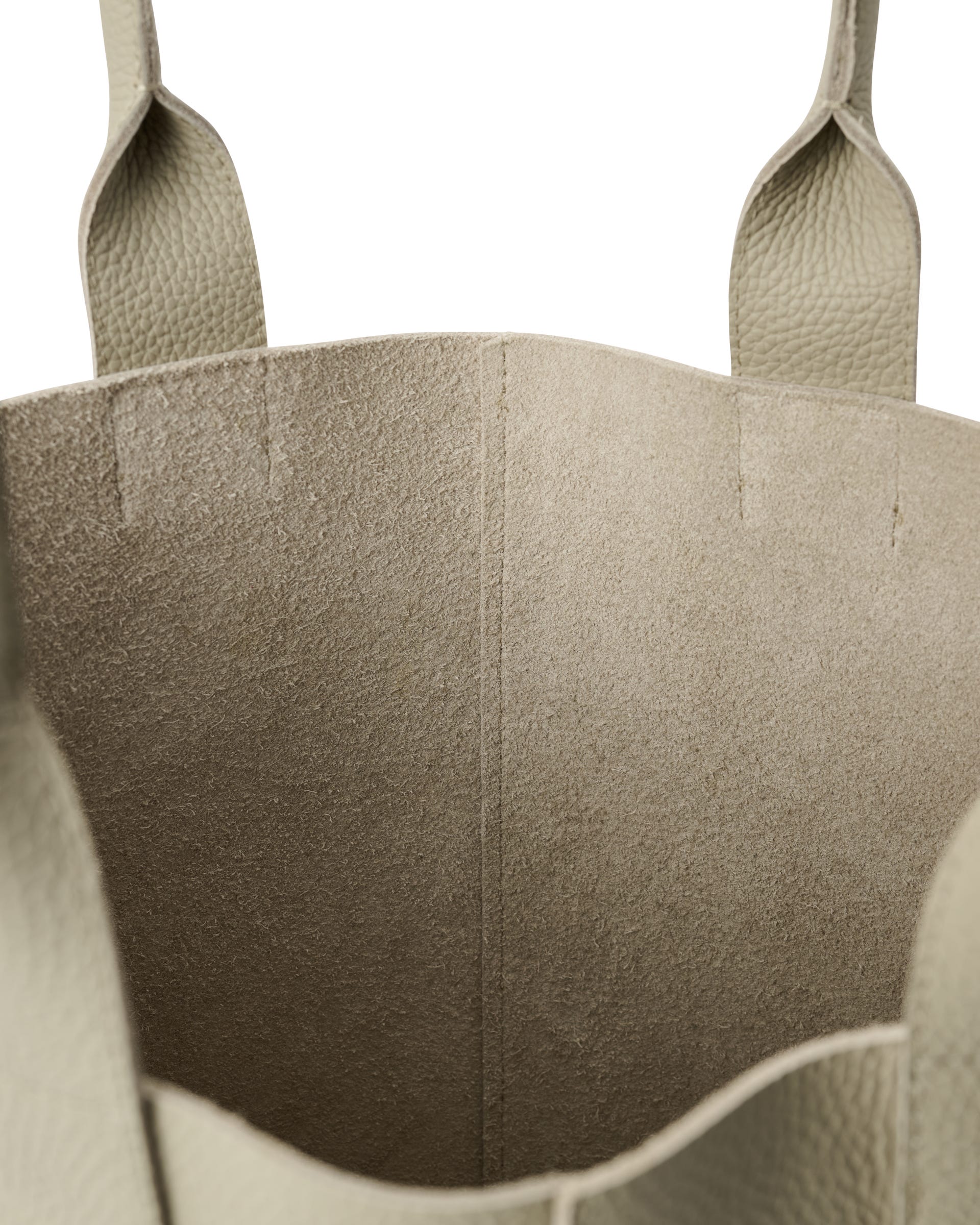 ECCO Tote Real Leather - Bēšs - Inside