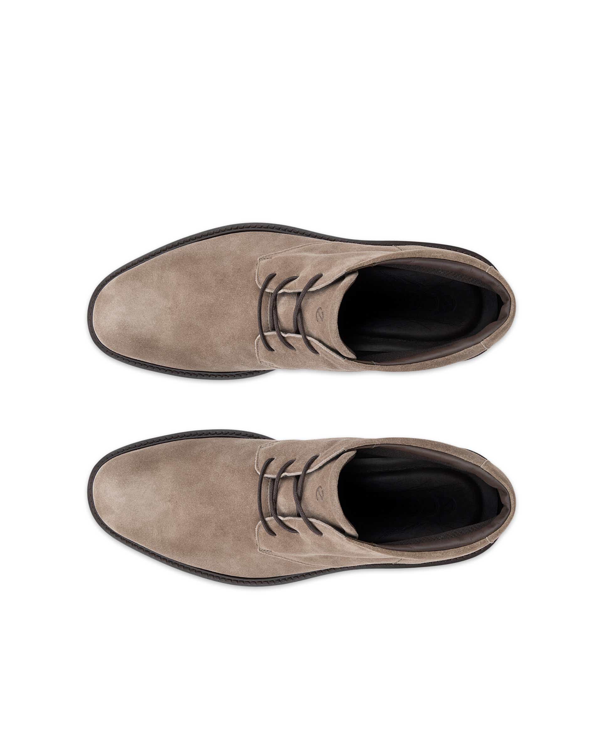 ECCO® METROPOLE PRAGUE Herren Chukka Boot aus Leder - Grau - Top left pair