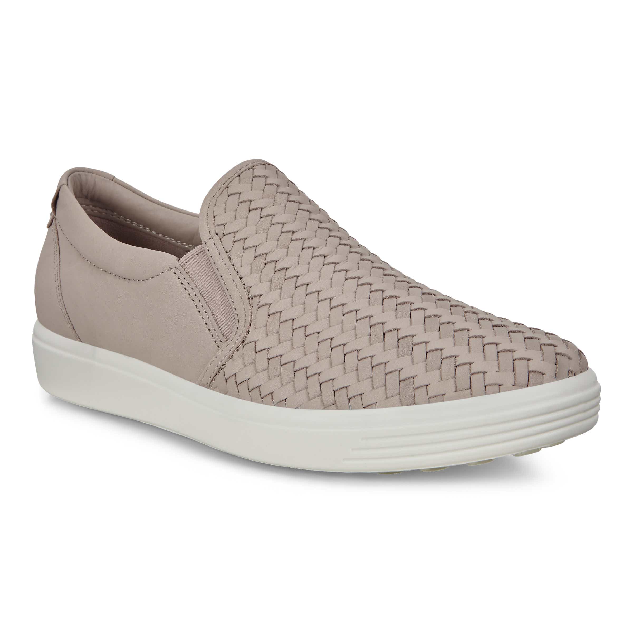 ECCO Women's Soft 7 Slip-On Sneakers - Grey - Main