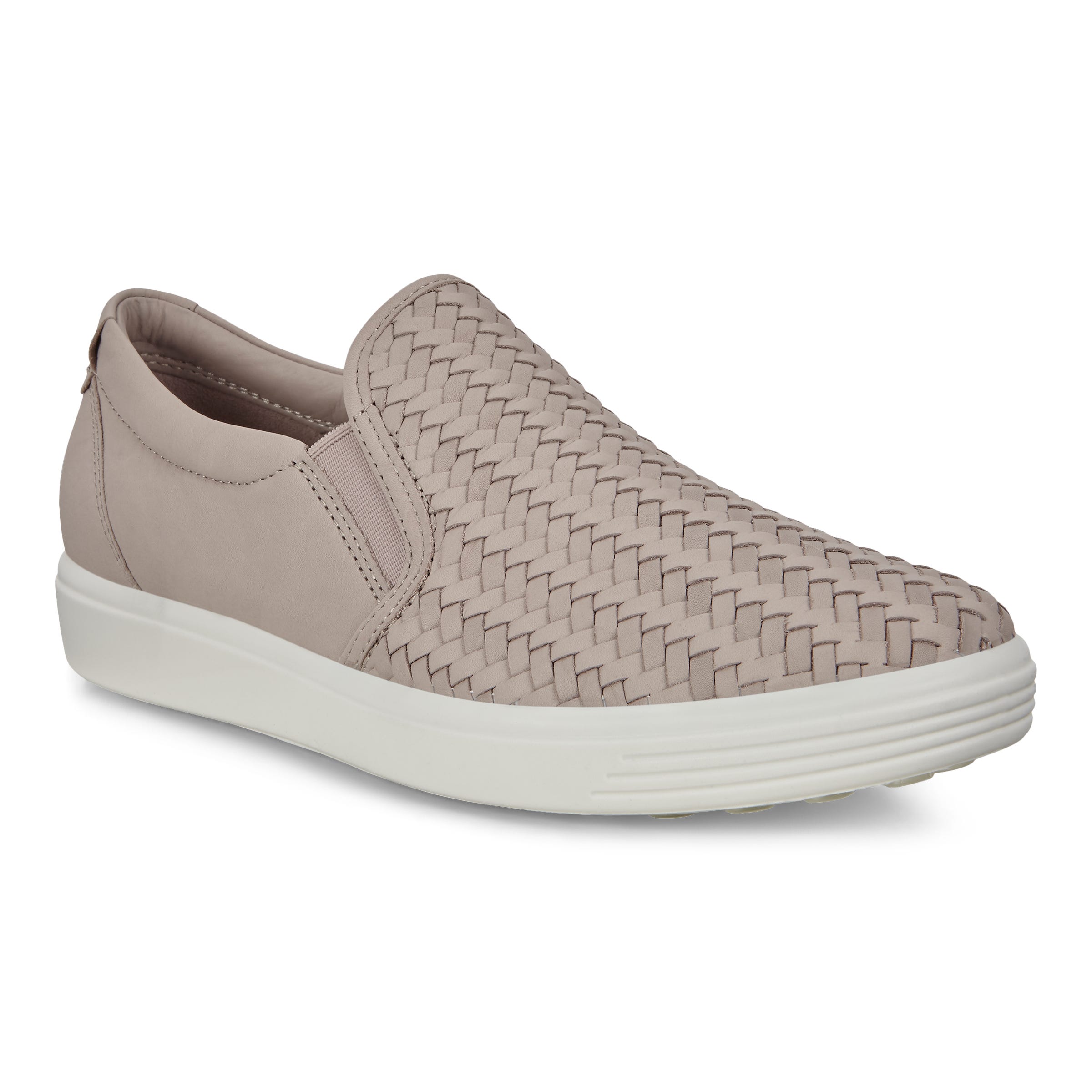 ECCO Women's Soft 7 Slip-On Sneakers - Grey - Main