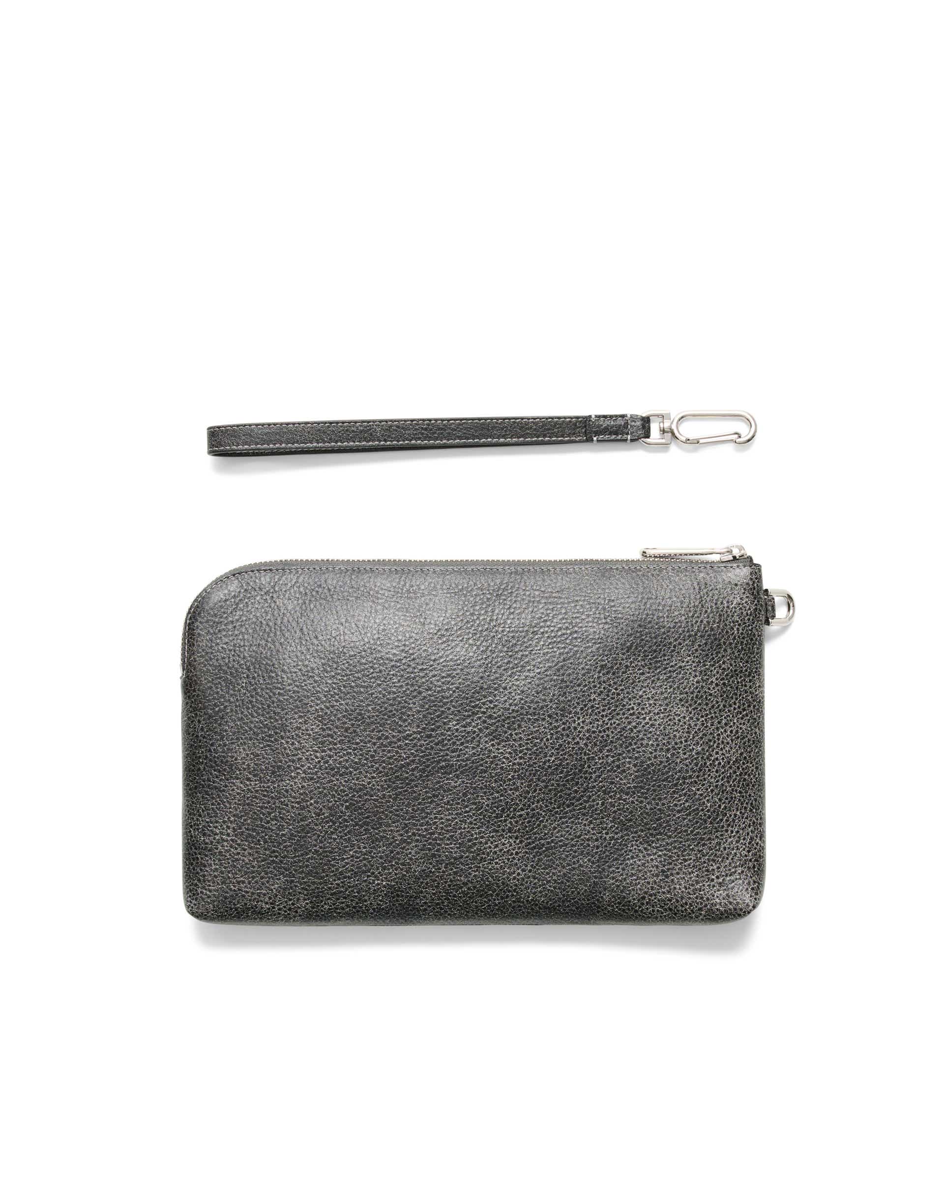 ECCO® Wristlet Large Leather Pouch Bag - Multicolor - Back